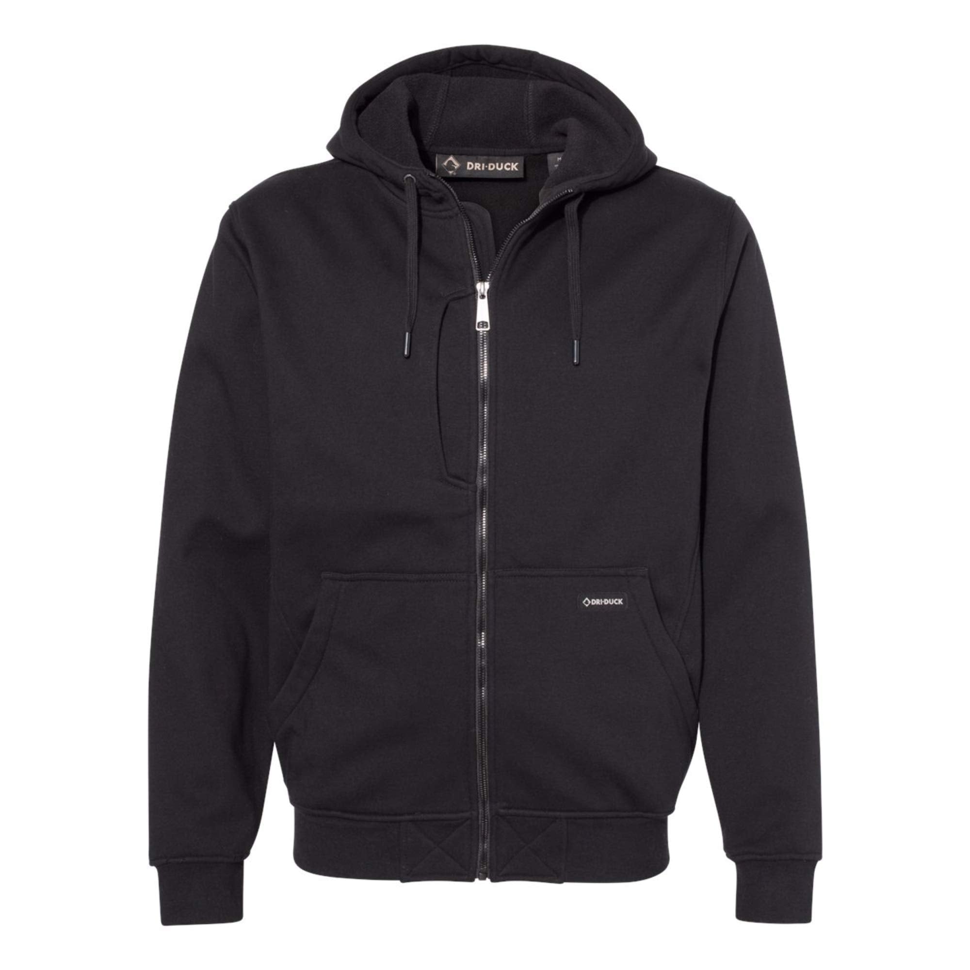 DRI DUCK Bateman Bonded Power Fleece 2.0 Full-Zip Jacket - Black, S