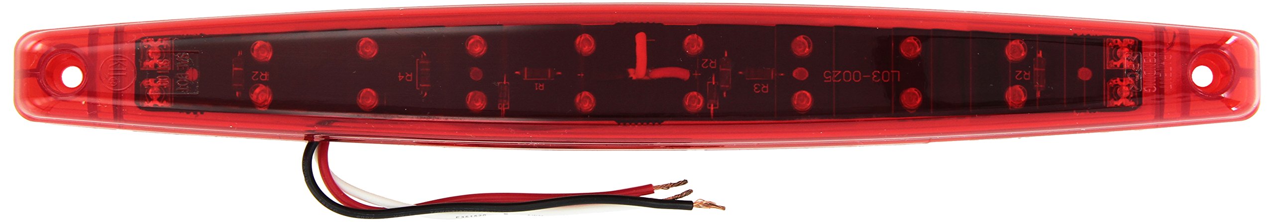 Diamond Group 52435 Red 12 20 Diode Weatherproof LED Bar Light