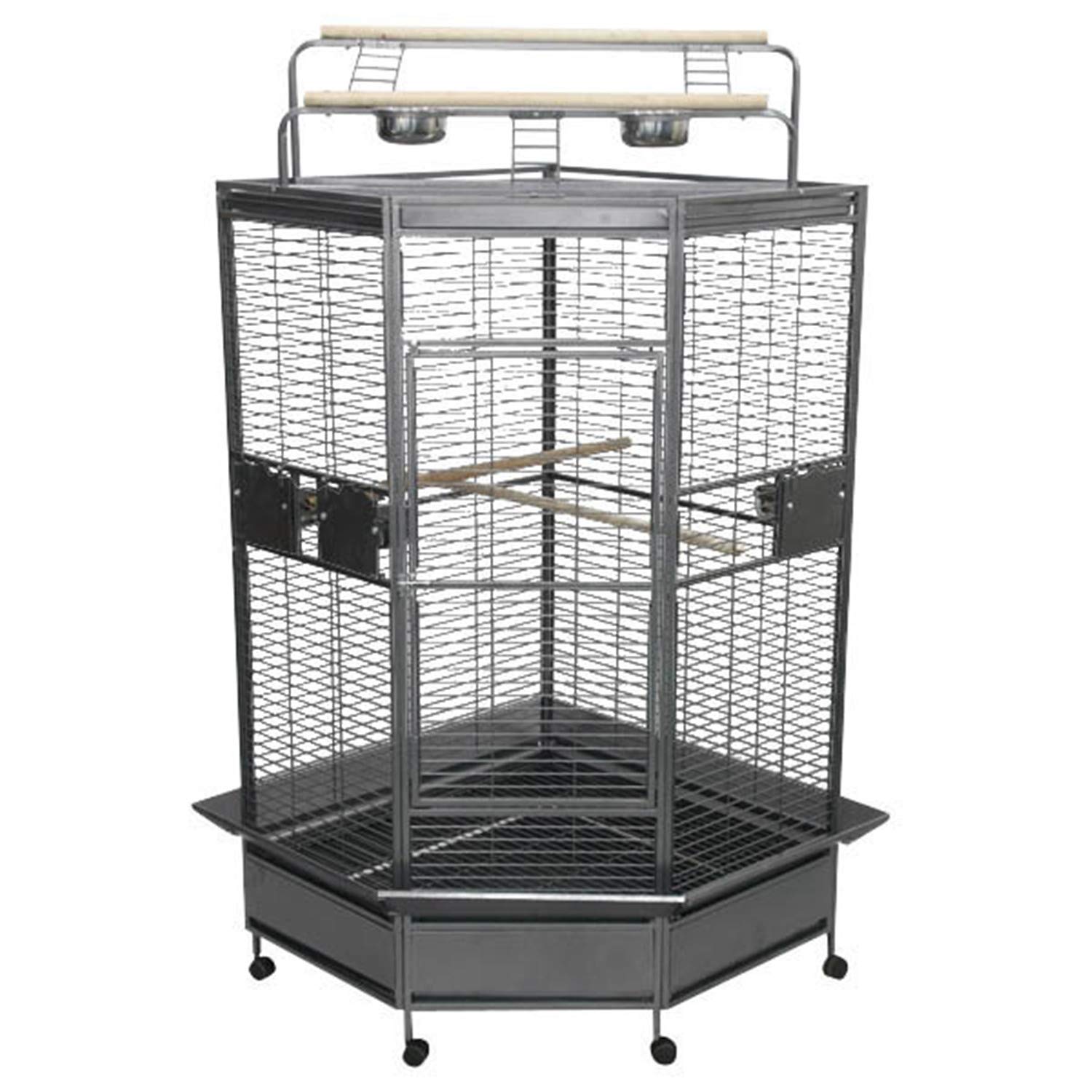 32 Large Corner Cage CC3232″ Black