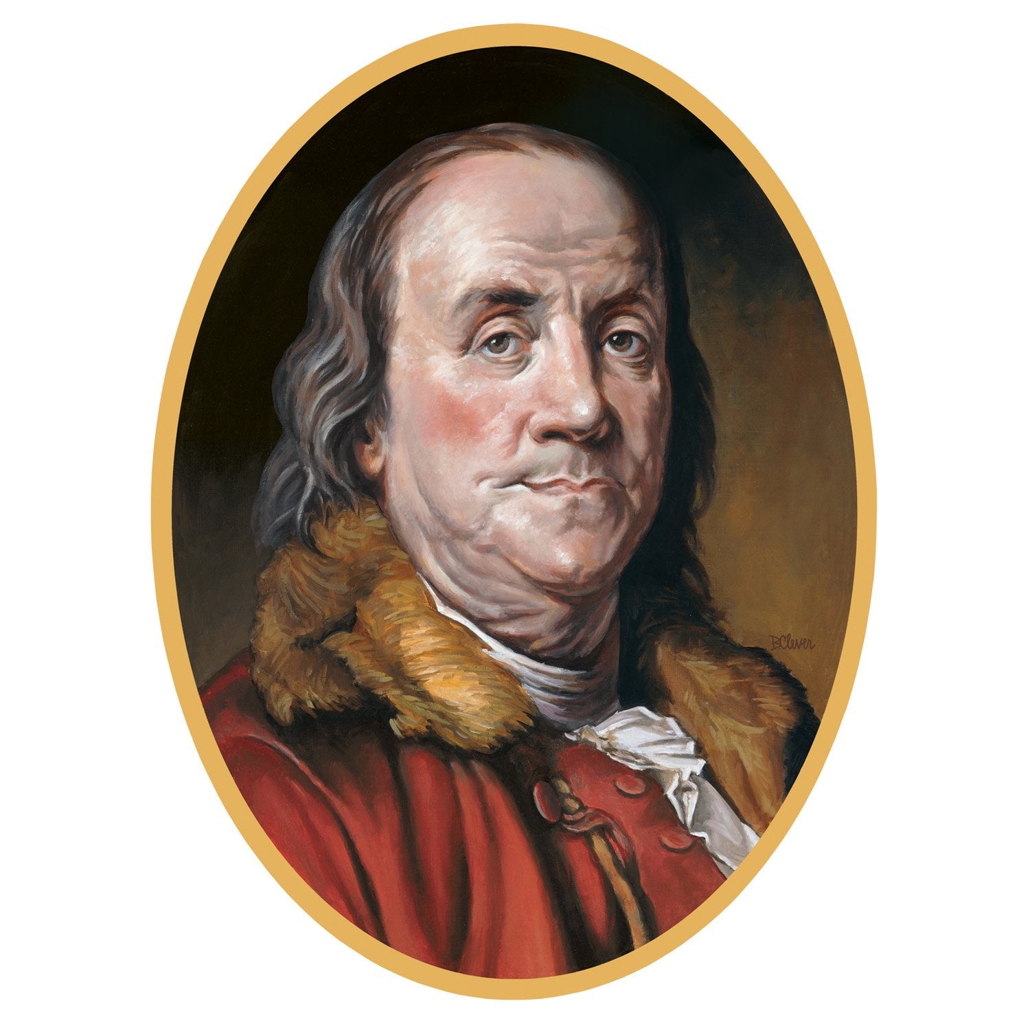 Ben Franklin Cutout (Pack of 12)