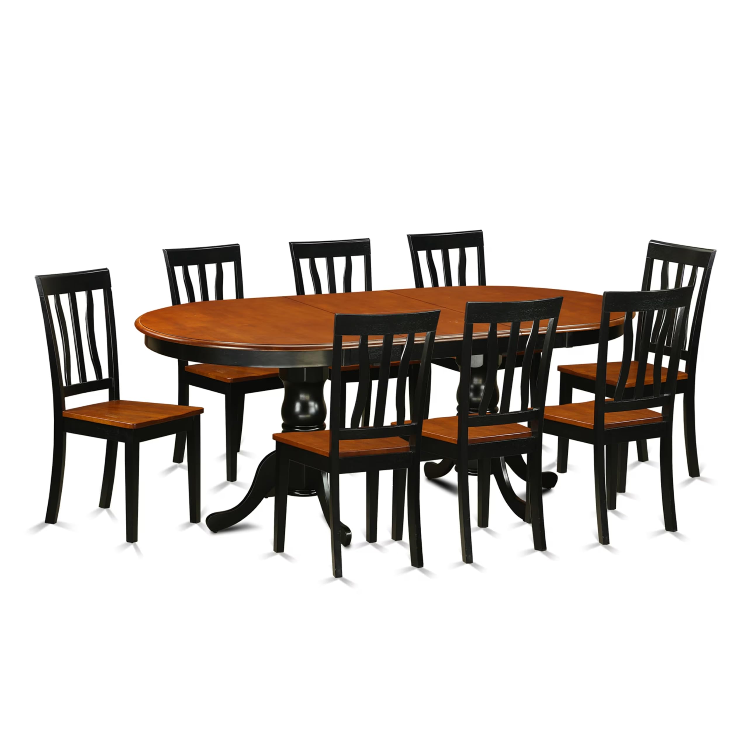 9  Pc  Dining  room  set-Dining  Table  with  8  Dining  Chairs