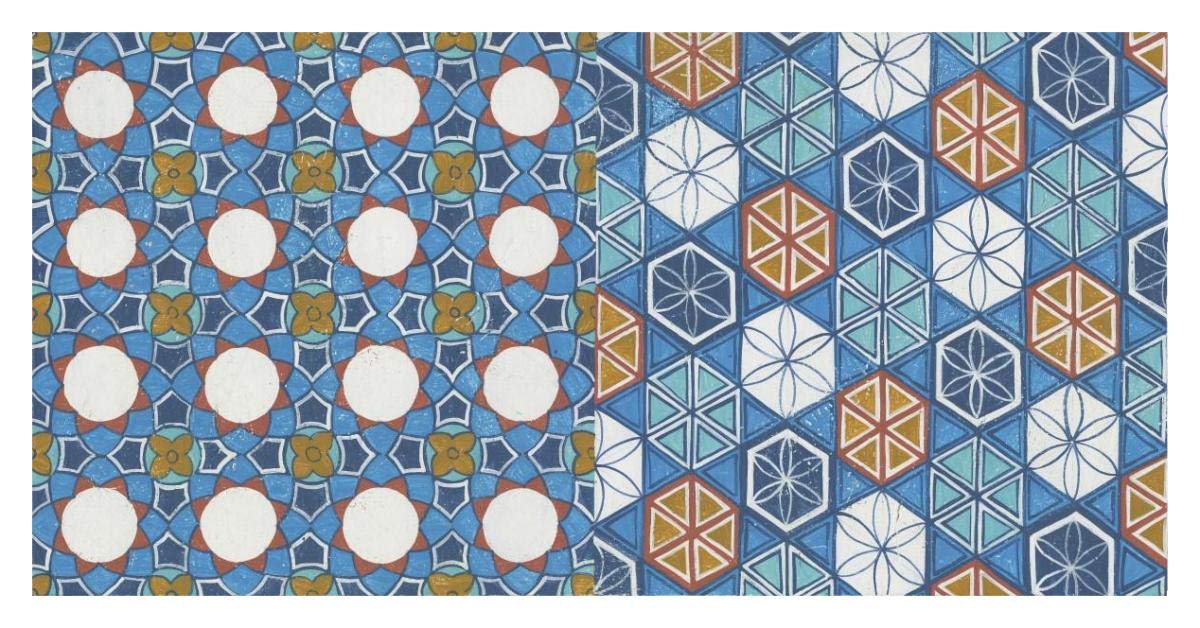 Hex Tiles -Paper Art-38x20”