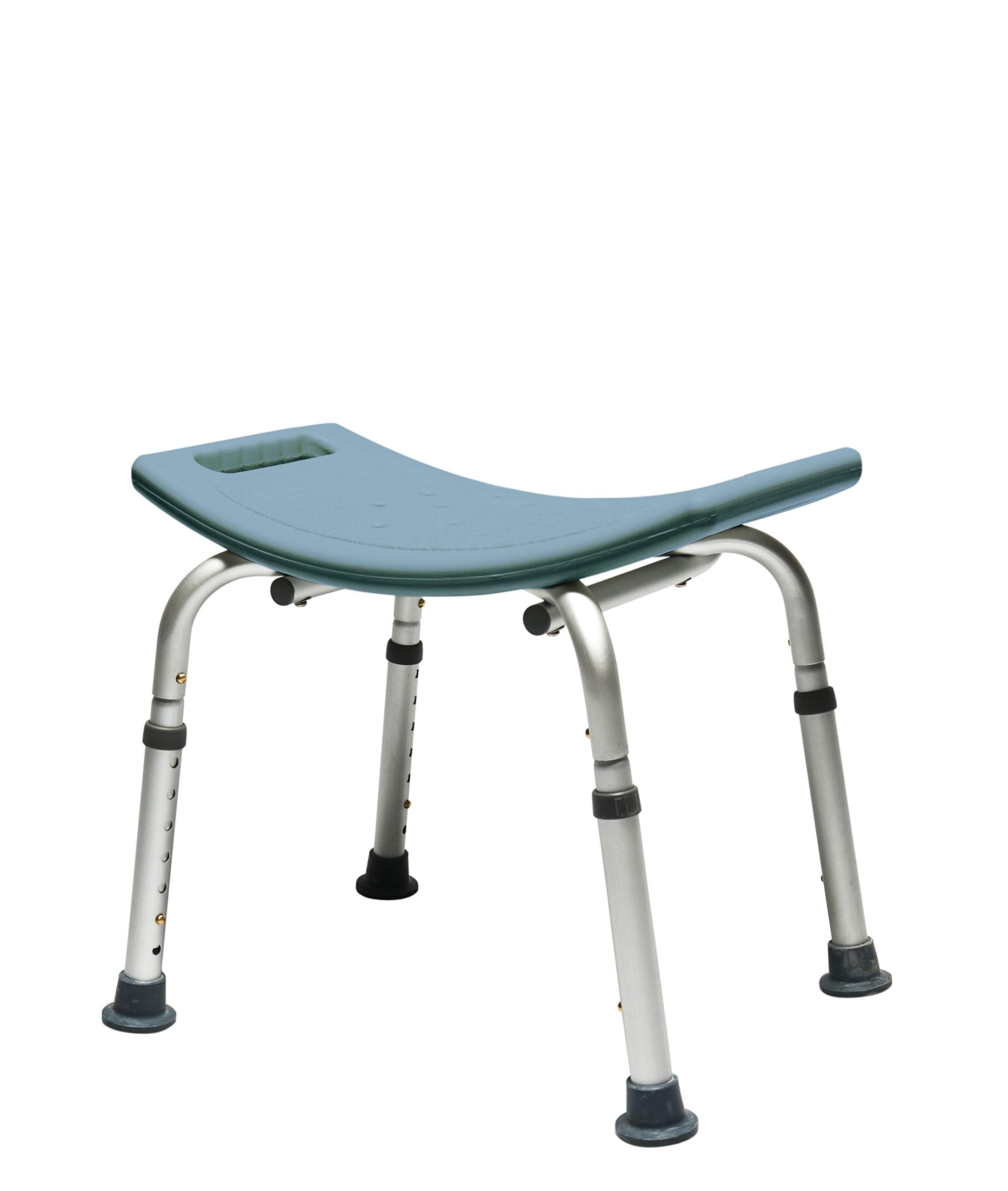 BATH SEAT W/OUT BCK STEEL BLUE LUMEX 1 EA UNASSEMBLED