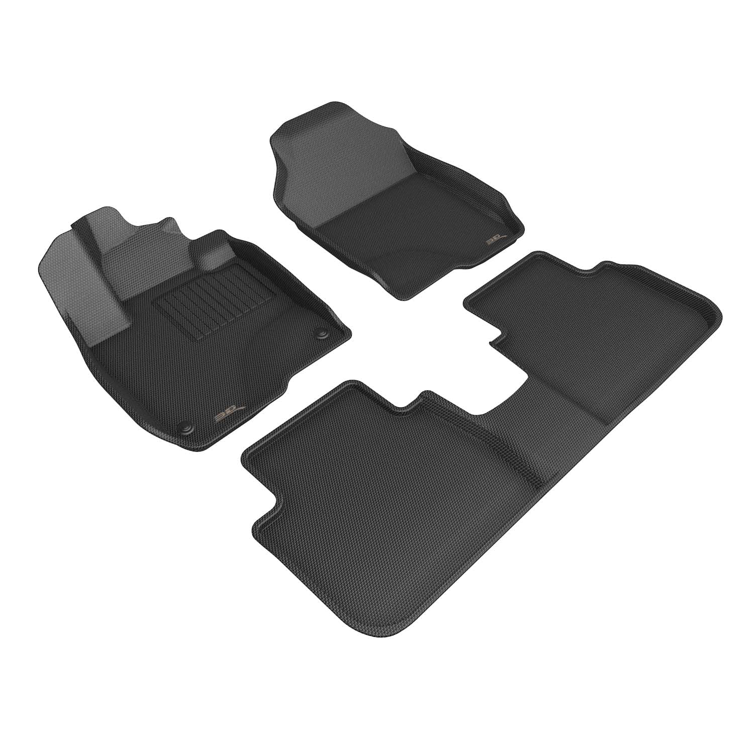3D MAXpider Compatible with HONDA HR-V 2023-2026 KAGU BLACK R1 R2