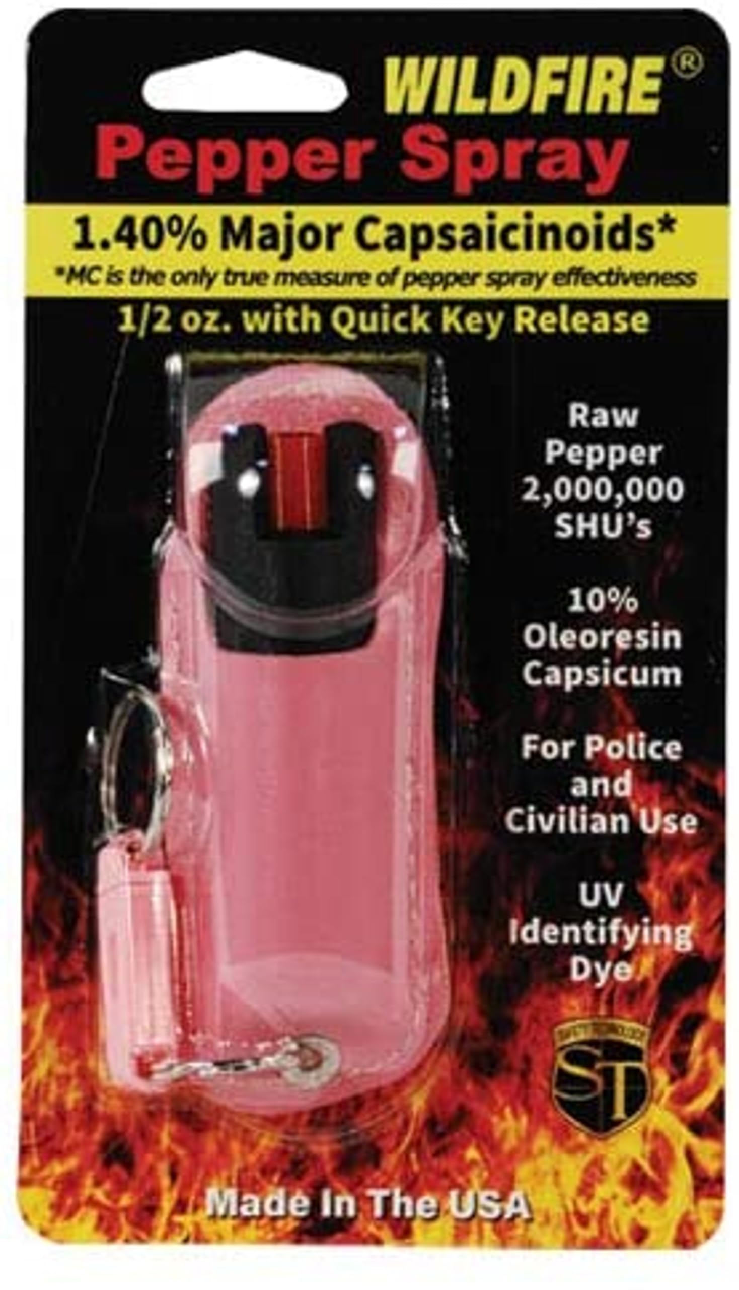 WildFire 1.4% MC 1/2 oz Halo Holster Leopard Black/Purple