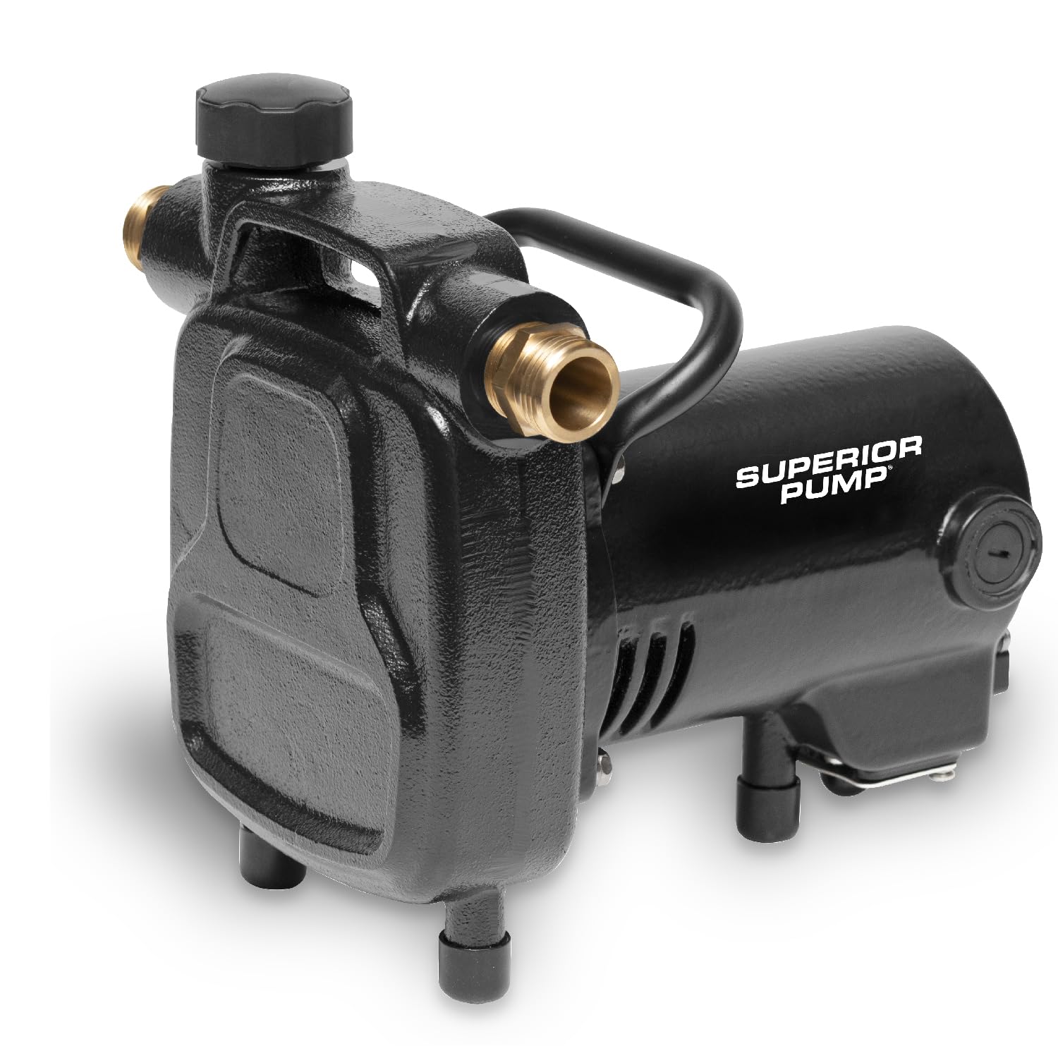 Superior Pump 1/2 HP 1500 gph Cast Iron Switchless Switch AC Transfer Pump Kit, (Pack of 1)