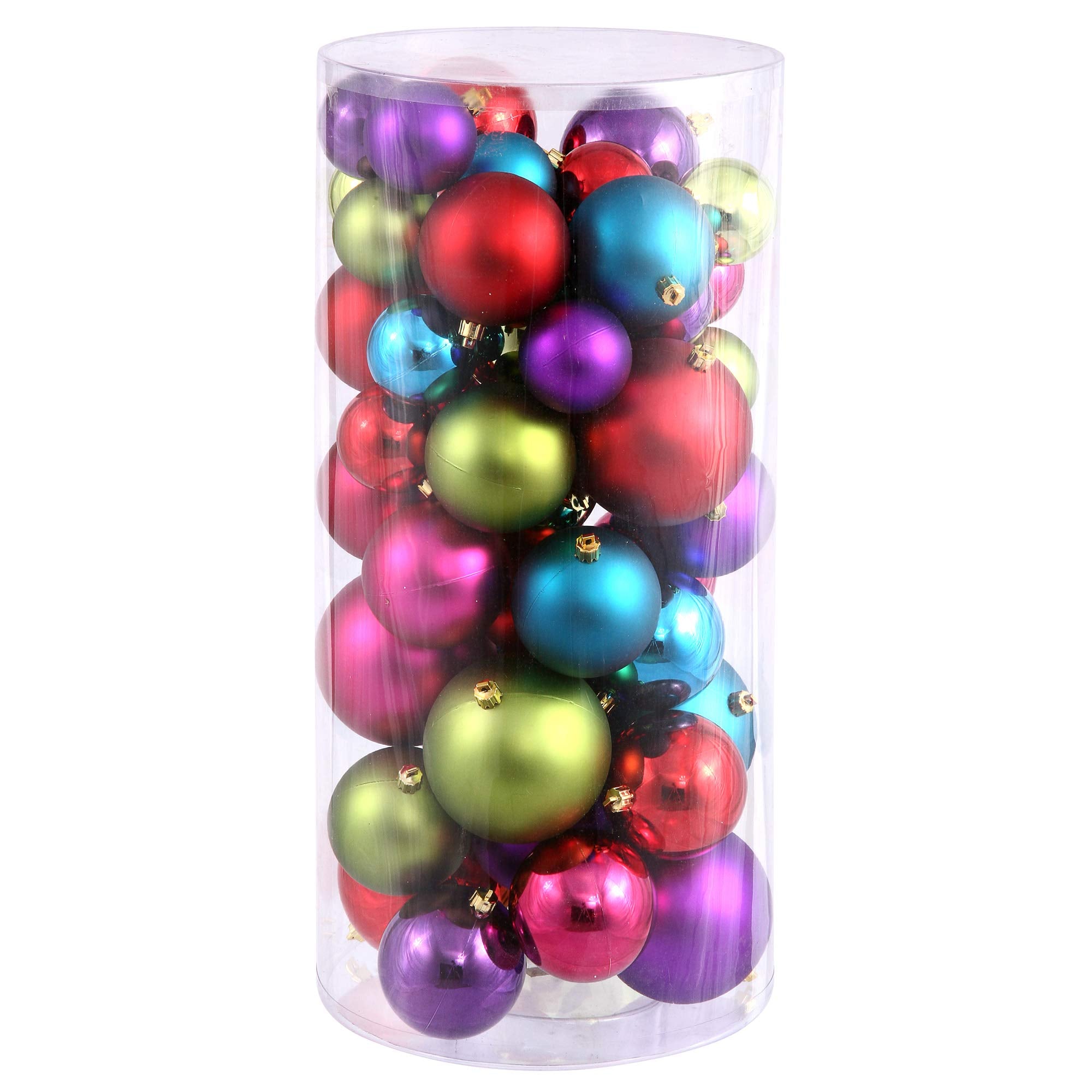 Casafoyer  2.4”-3”-4” Multi Balls Shiny/Matte 50/Bo - N112400A - (Pack Of 2)