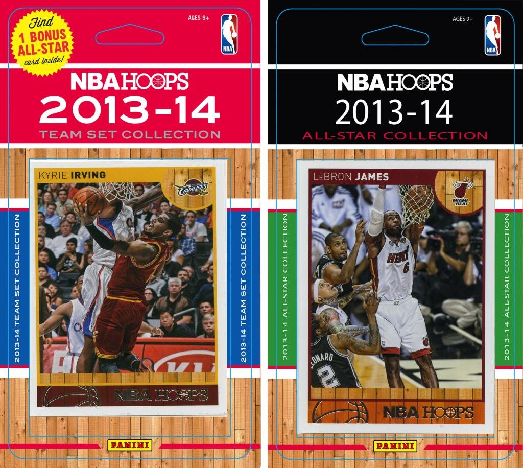 NBA Cleveland Cavaliers Licensed 2013-14 Hoops Team Set Plus 2013-24 Hoops All-Star Set