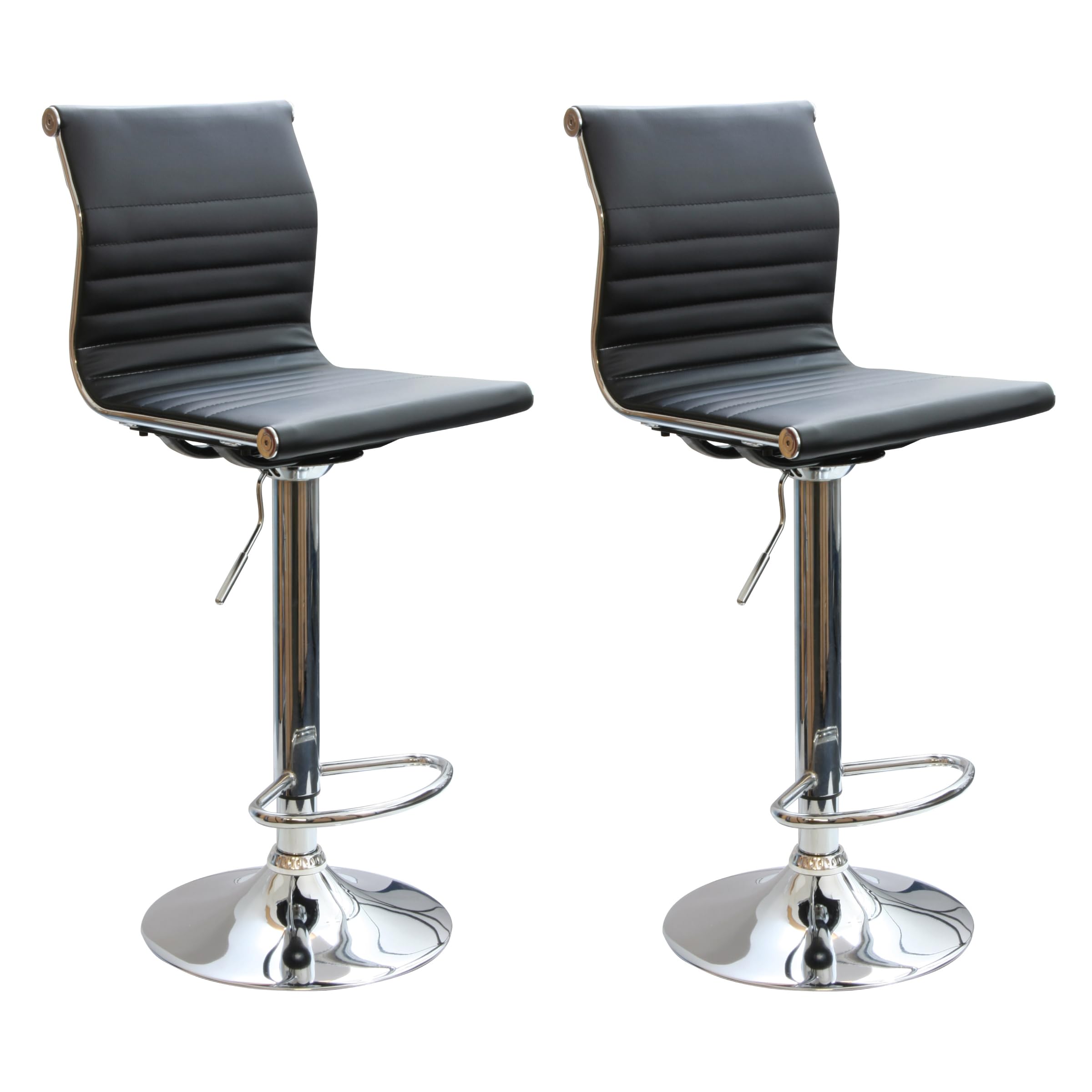 AmeriHome BS2467SET Modern Sophisticated Bar Stool - 2 Piece