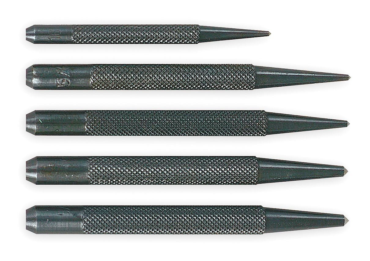 DRIVE PIN PUNCH SET, 5 PCS