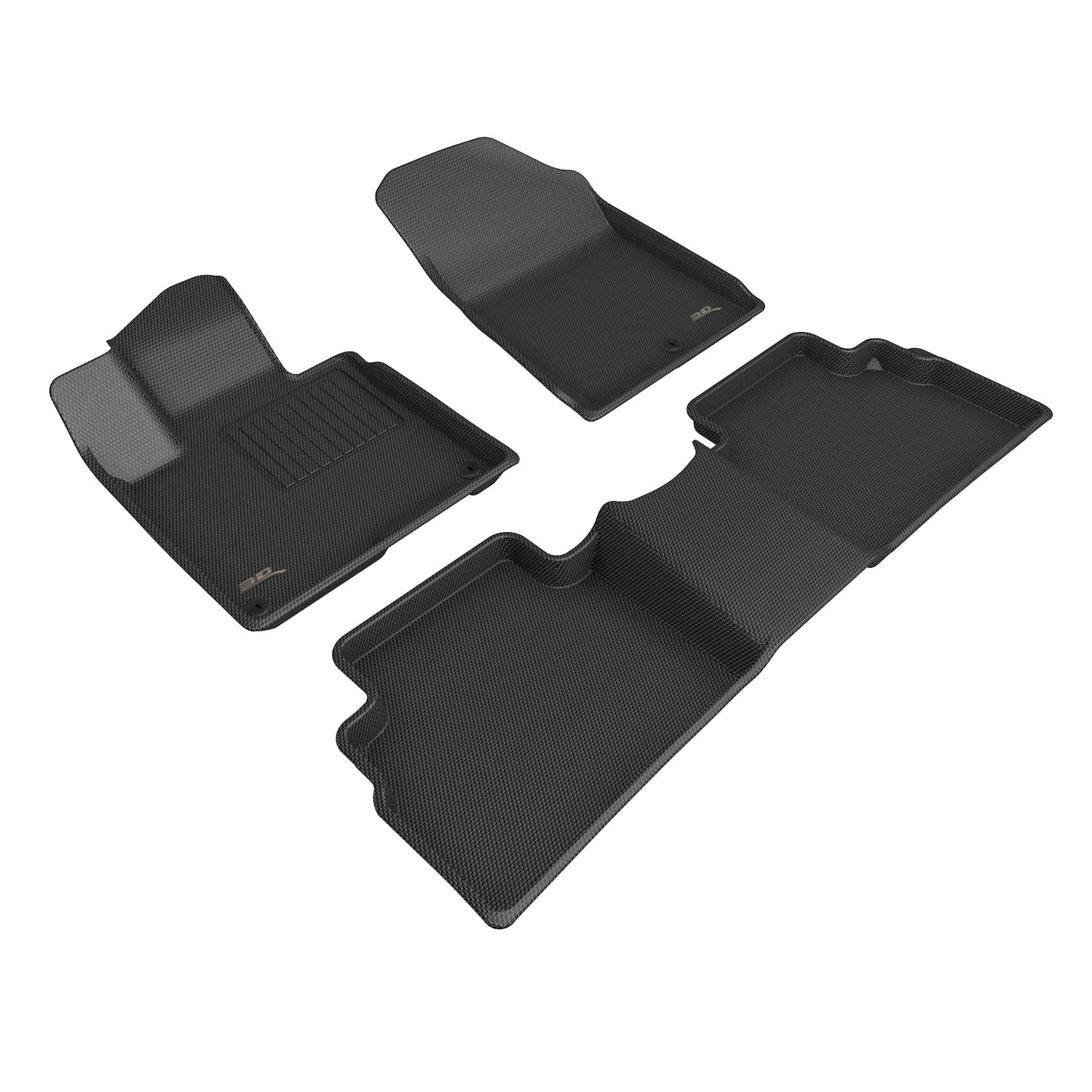 3D MAXpider Compatible with KIA SPORTAGE FWD GAS 2023-2026 KAGU BLACK R1 R2