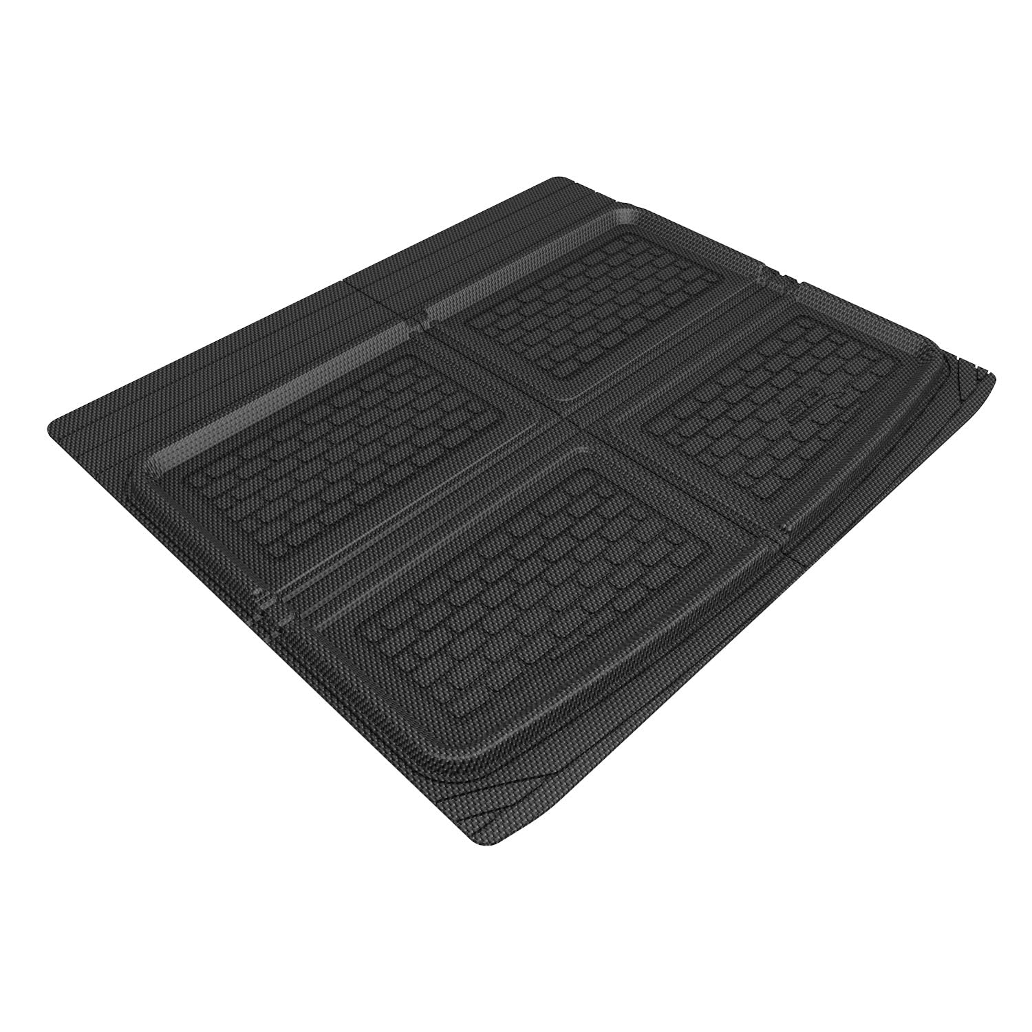 3D MAXpider Compatible with TOYOTA PRIUS 2023-2026 KAGU BLACK FOLDABLE CARGO LINER