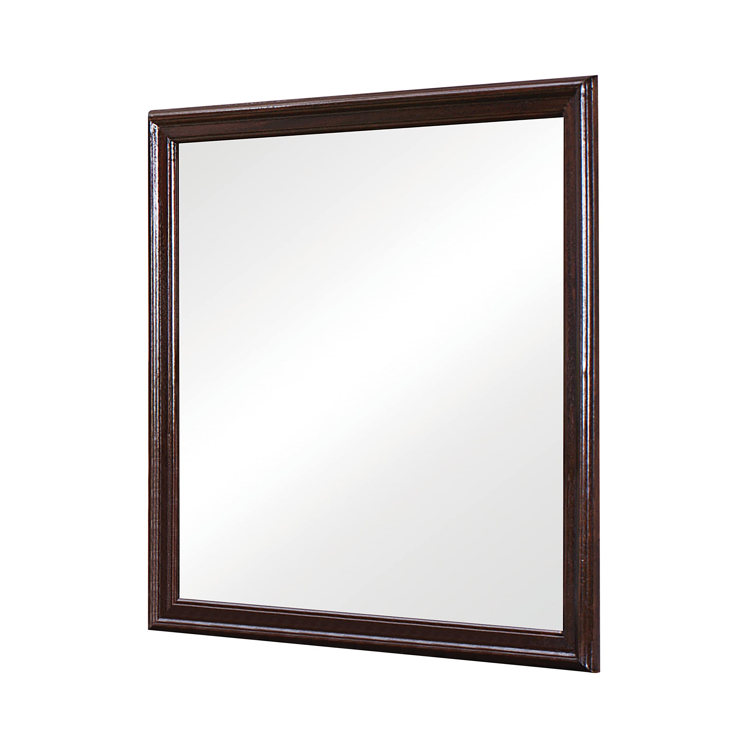 Coaster Co. of America Louis Philippe Square Dresser Mirror Cappuccino