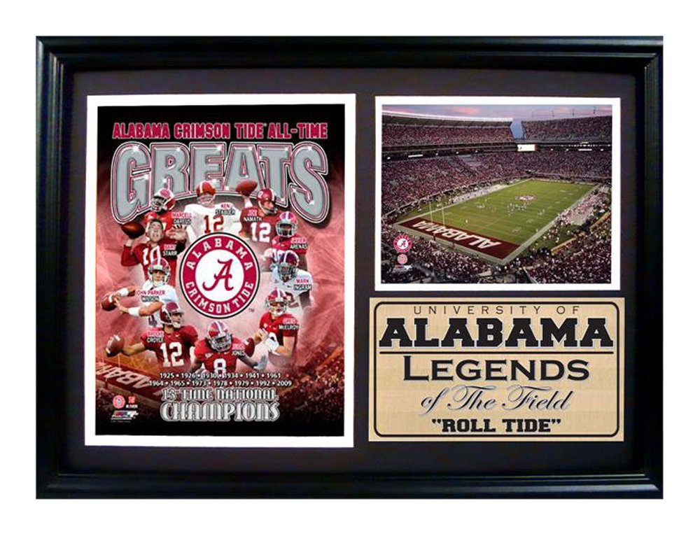 12x18 Photo Stat Frame - Alabama Greats