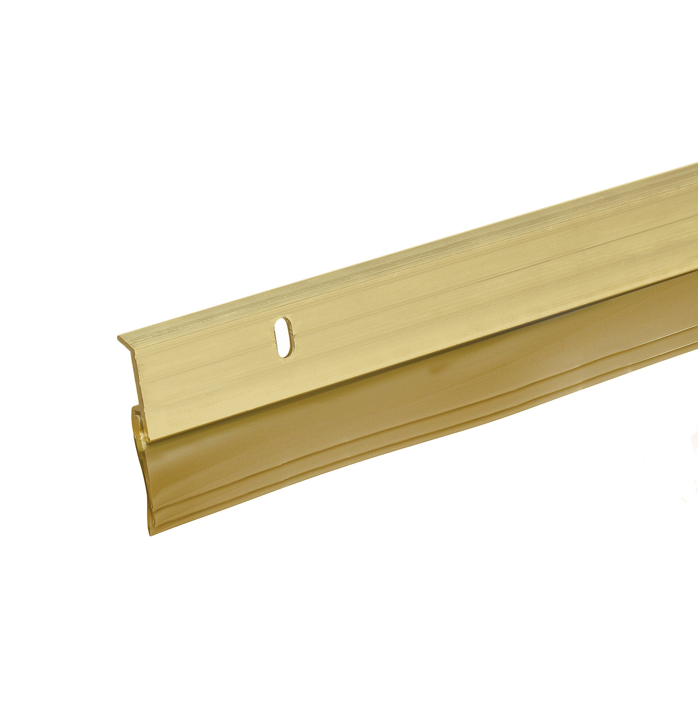 Frost King 3A58 Premium Aluminum And Triple Seal Vinyl Sweep, Gold