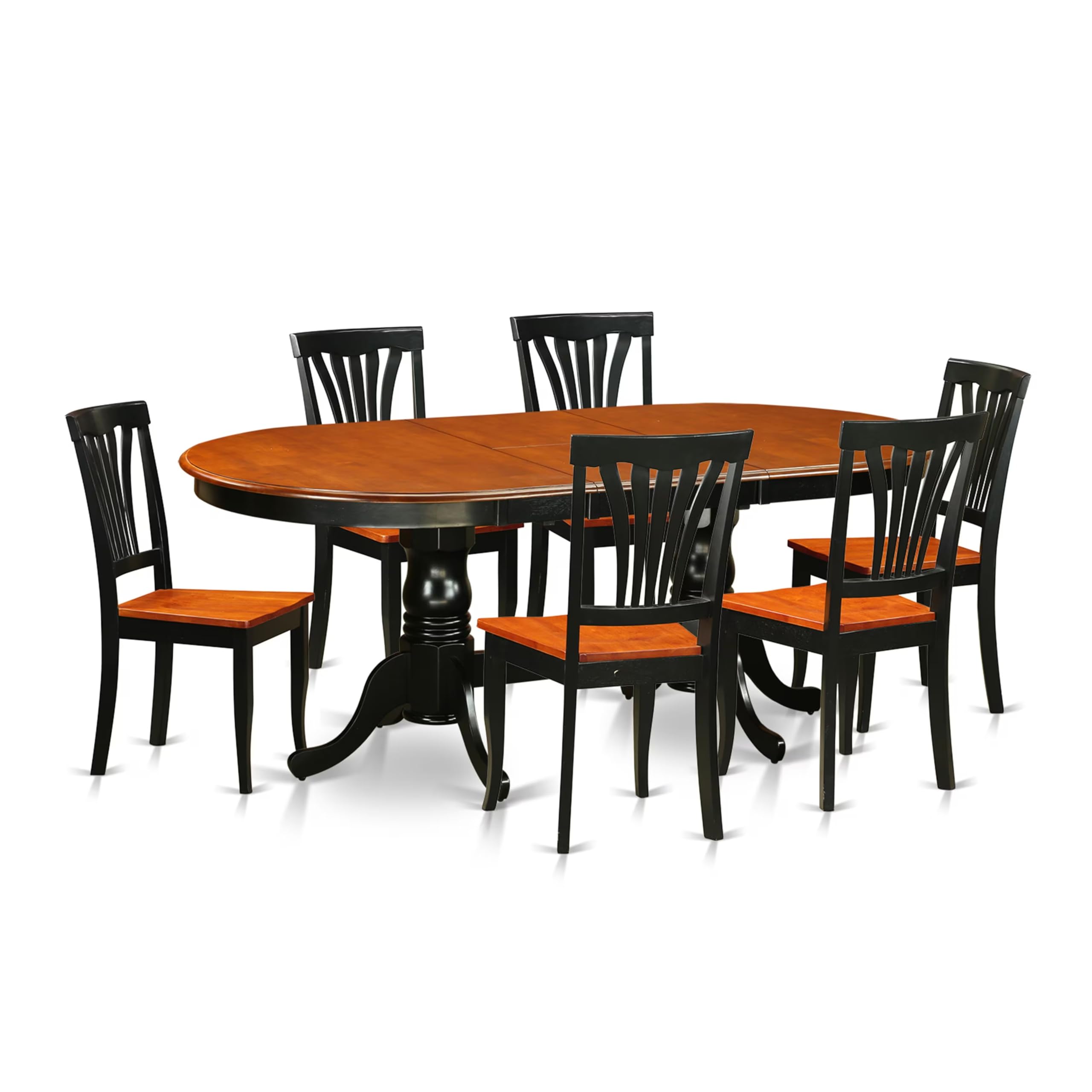 7  PC  Dining  room  set-Dining  Table  with  6  Dining  Chairs
