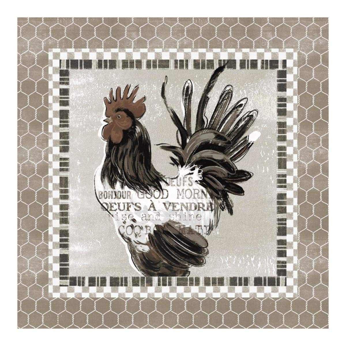 Morning News VII -Paper Art-20x20”