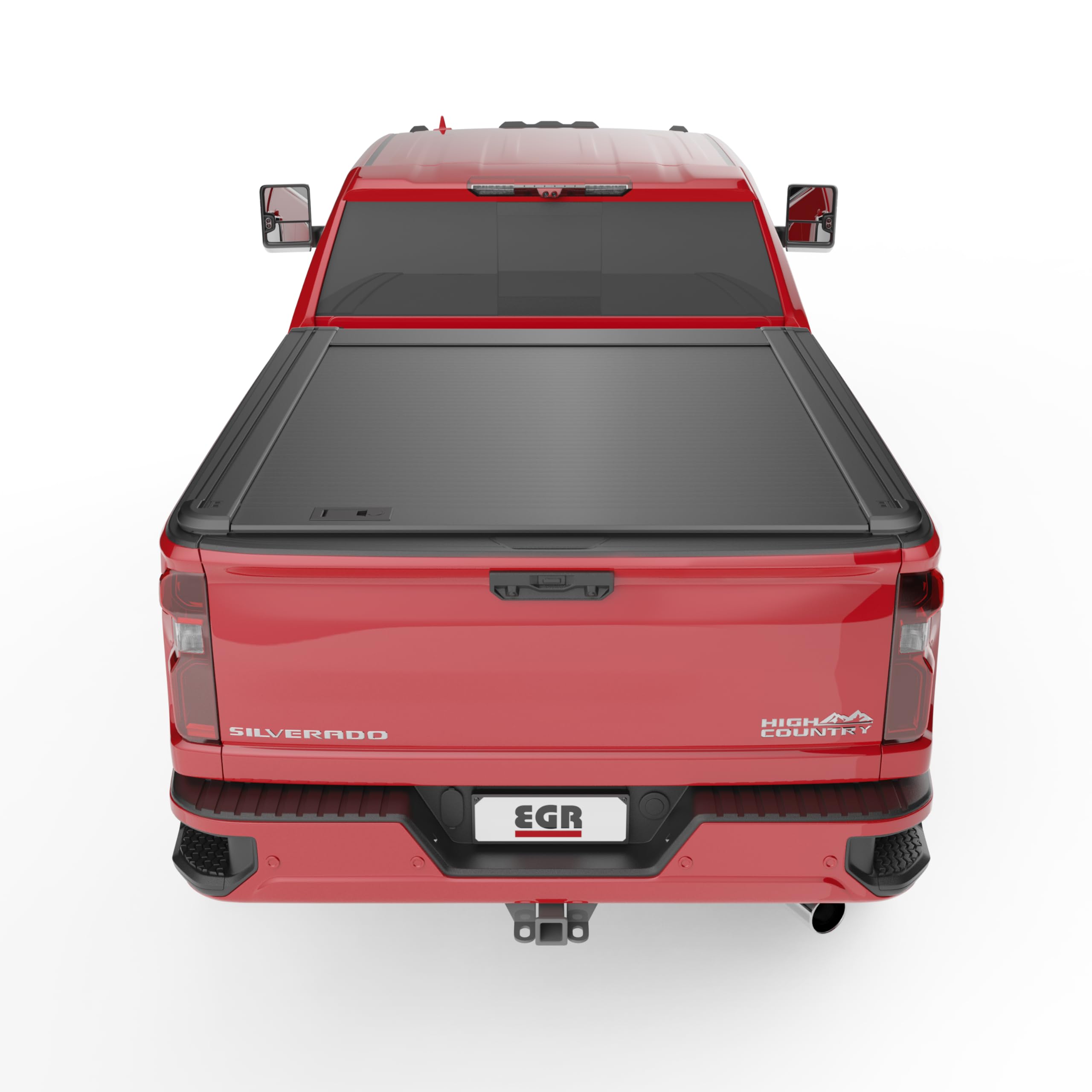 EGR RollTrac Retractable Tonneau Cover - Compatible with GM Silverado/Sierra 2500HD with 6.9 Bed (2015-2024 Models) - Aluminum Bed Cover RT040035ML
