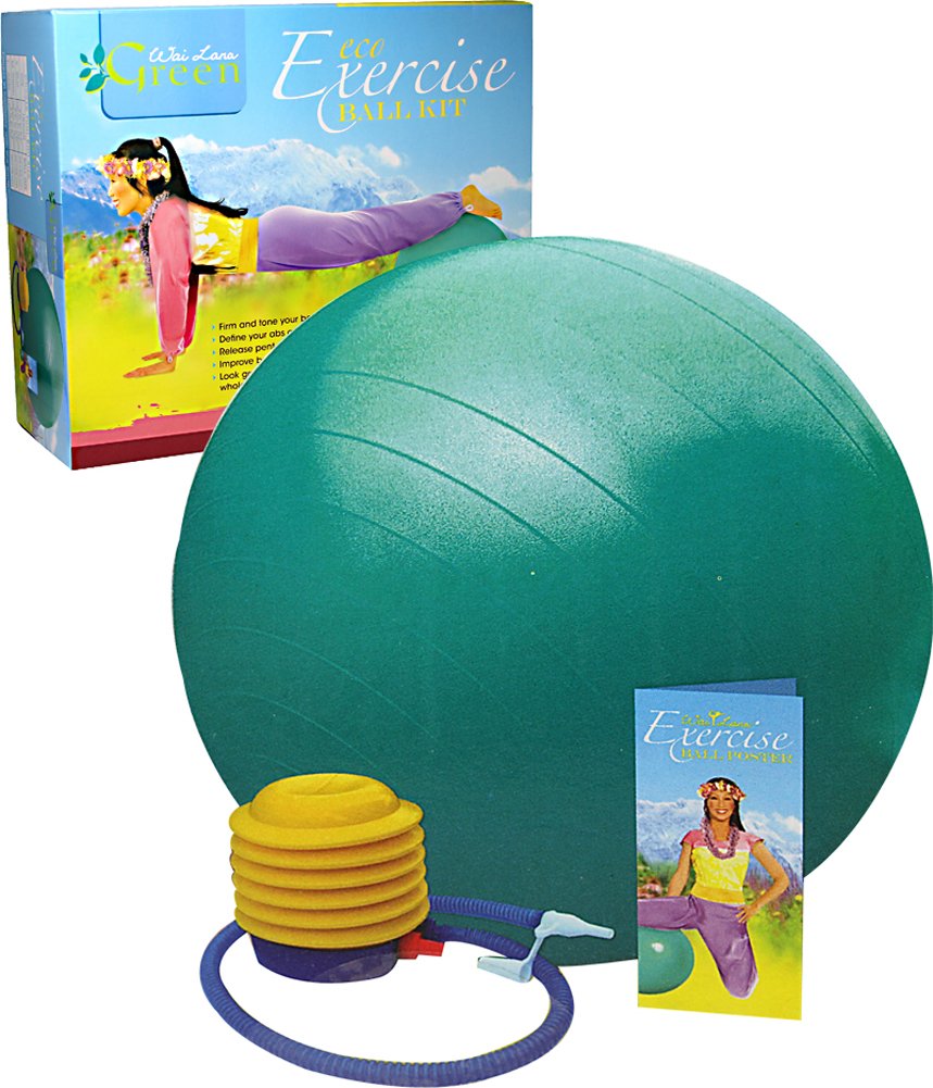 Eco Exercise Ball Kit w/Poster - Medium