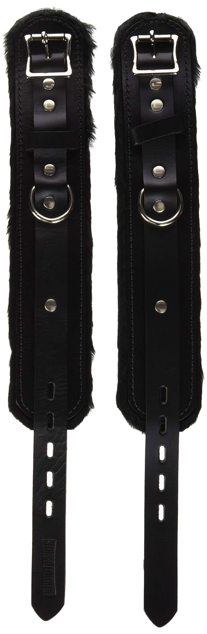 Strict Leather Premium Fur Lined Ankle Cuffs