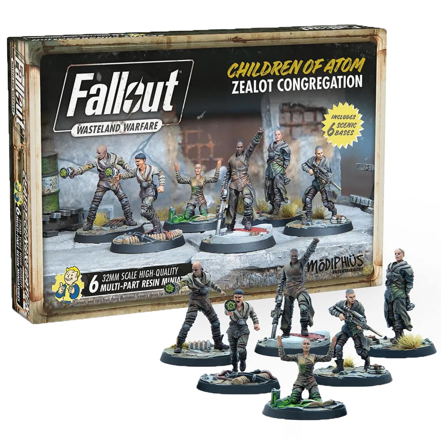 Fallout: Wasteland Warfare: Children of Atom Zealot Congregation