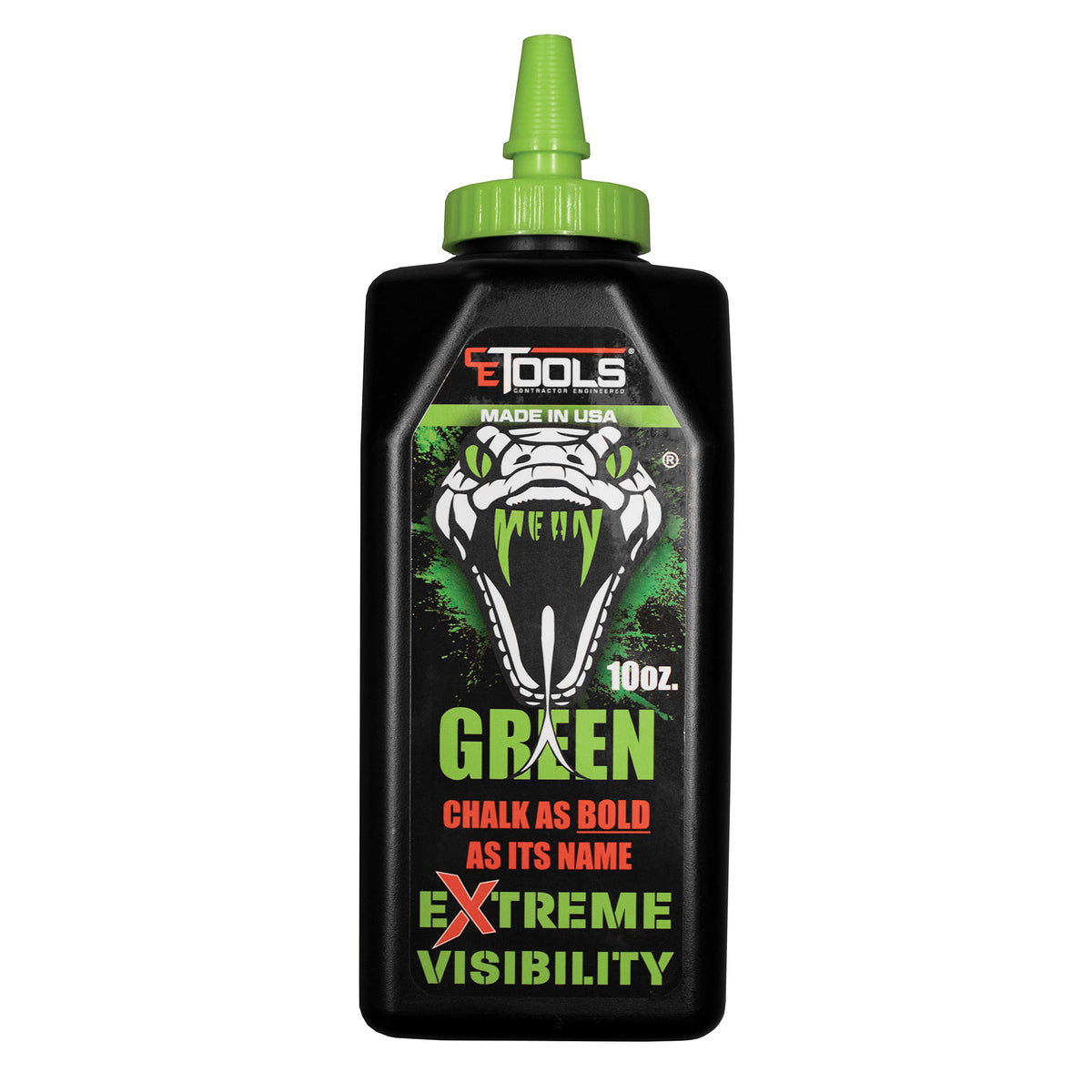Mean Greena Extreme Visibility Marking Chalk - Made In Usa-Ce Tools