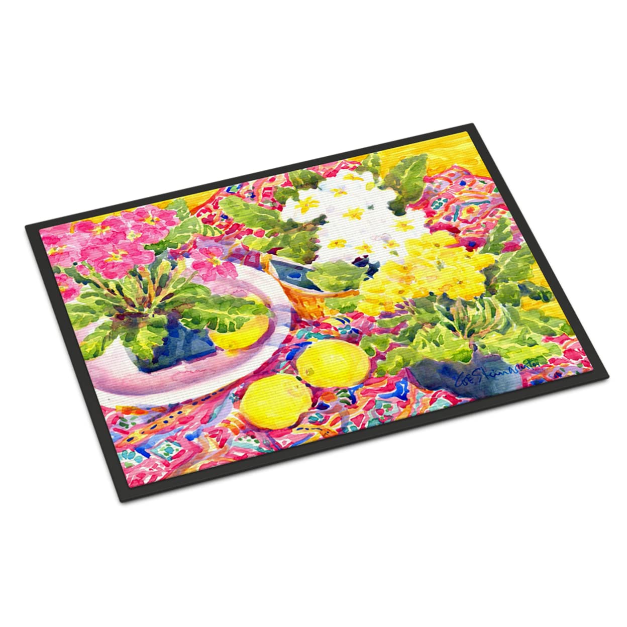 Flower - Primroses Indoor or Outdoor Mat 24x36