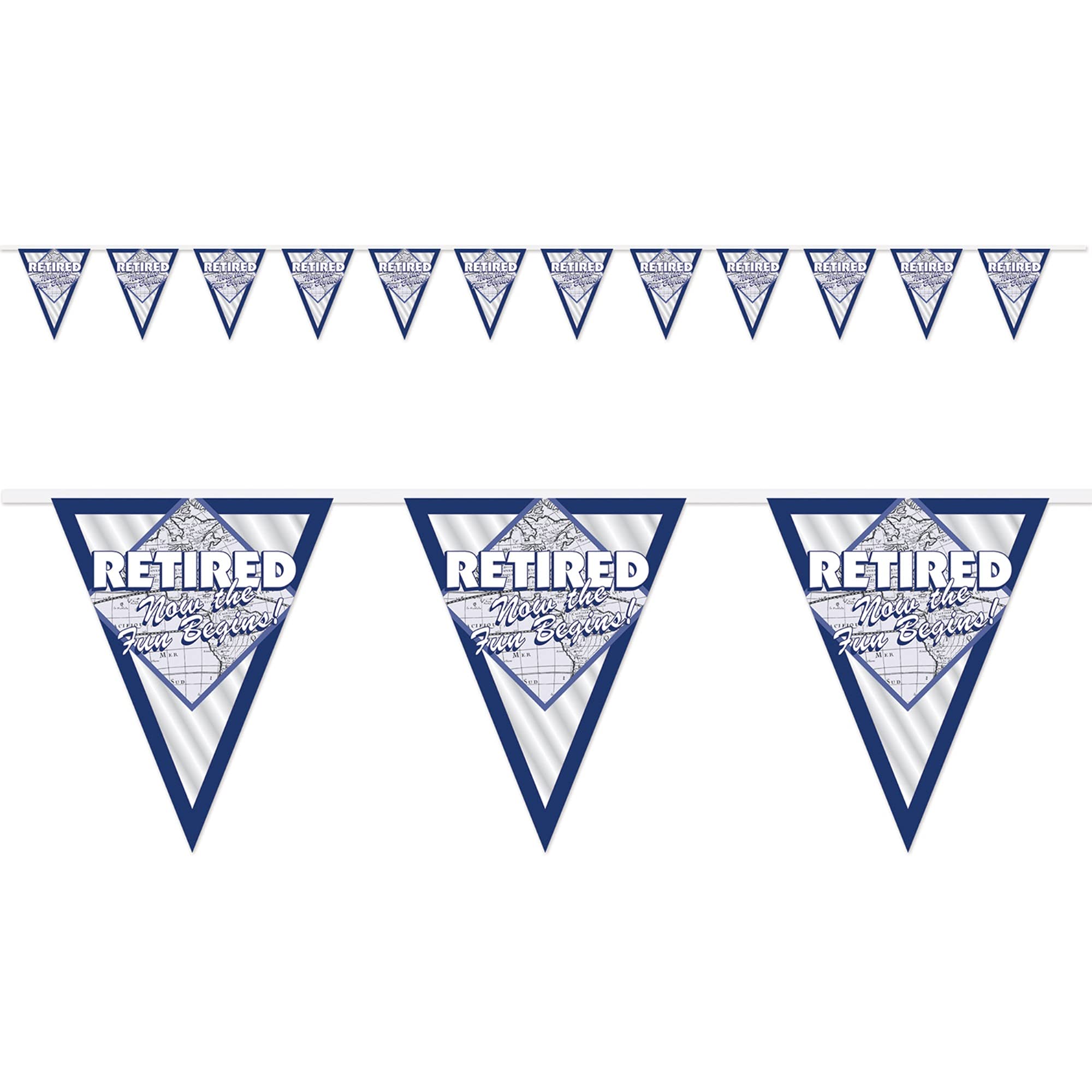 Retired Now The Fun Begins! Pennant Bnr