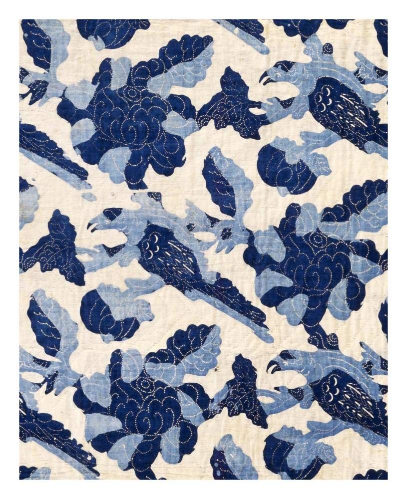 Whole-cloth Quilt (detail)-Paper Art-22x26″