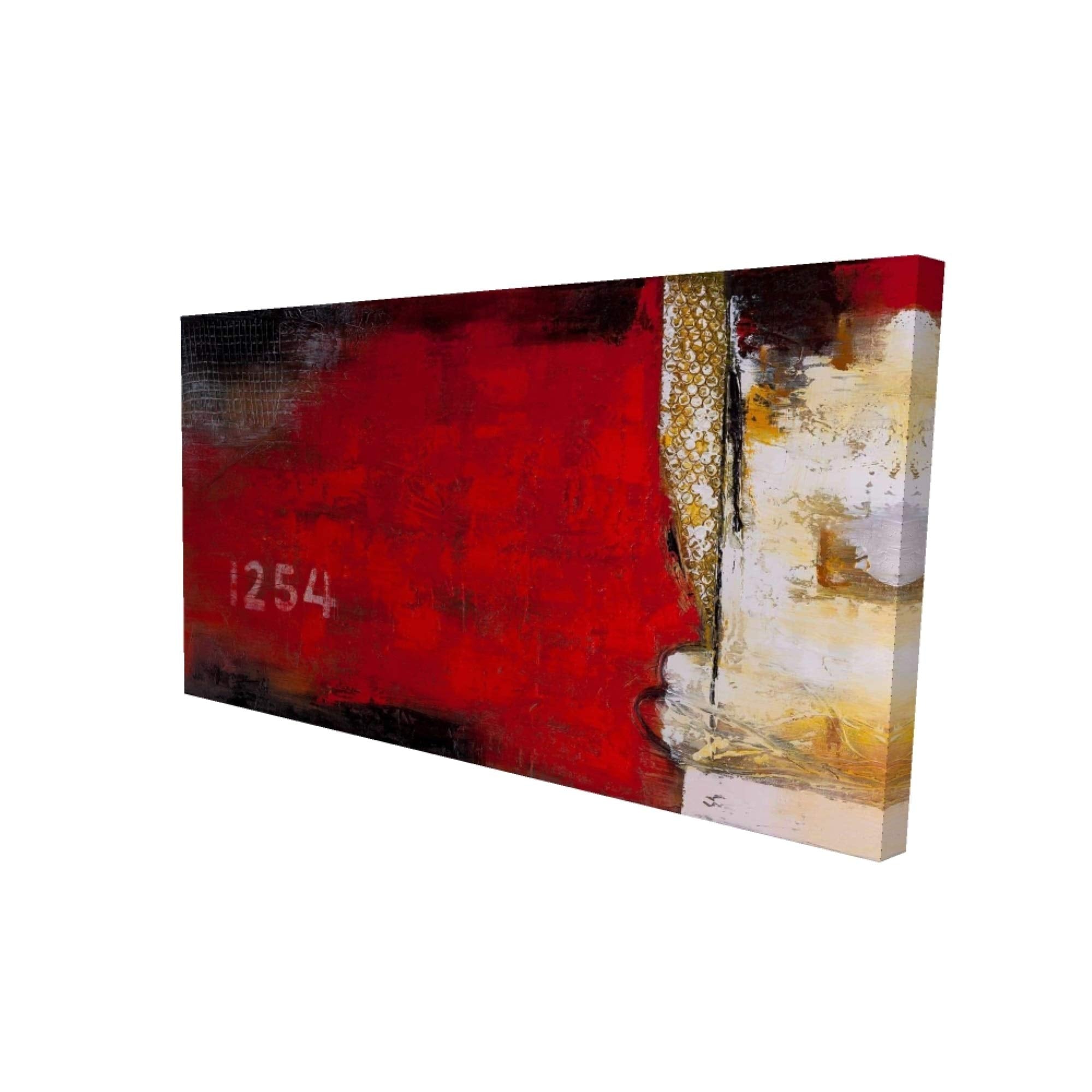 Abstract Industrial Art With Numbers - Print on canvas by Begin Edition