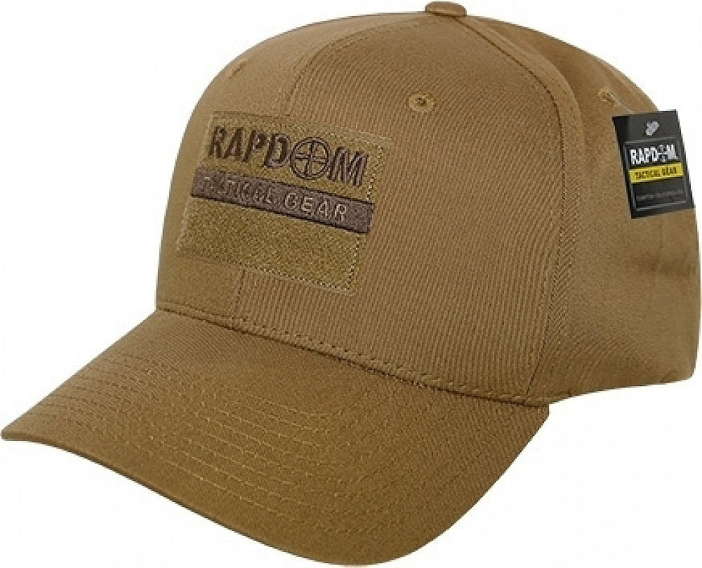 Embroidered Operator Cap, RAPDOM, Coyote