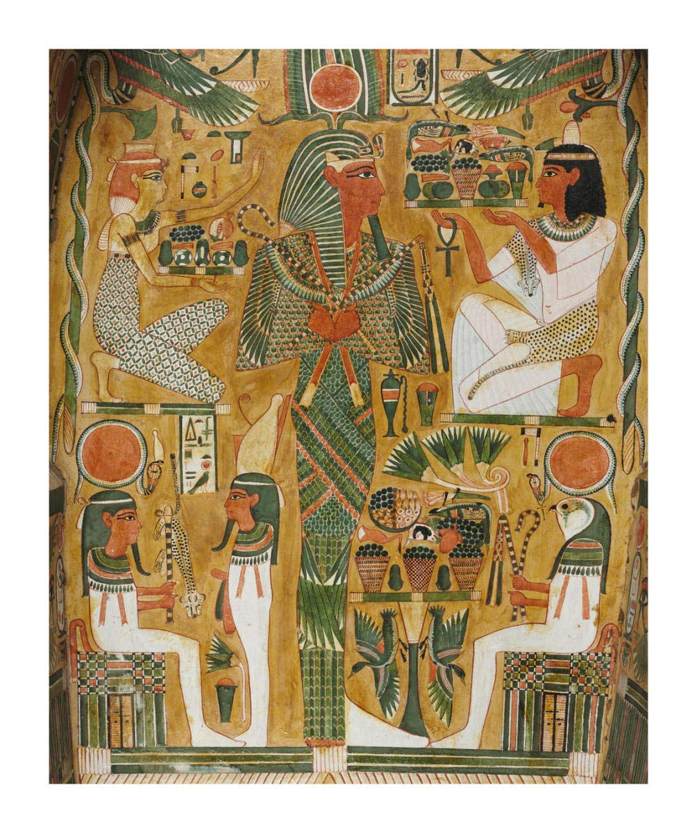 Coffin of Bakenmut (interior detail), c. 1000-900 BC -Paper Art-26.39x32”