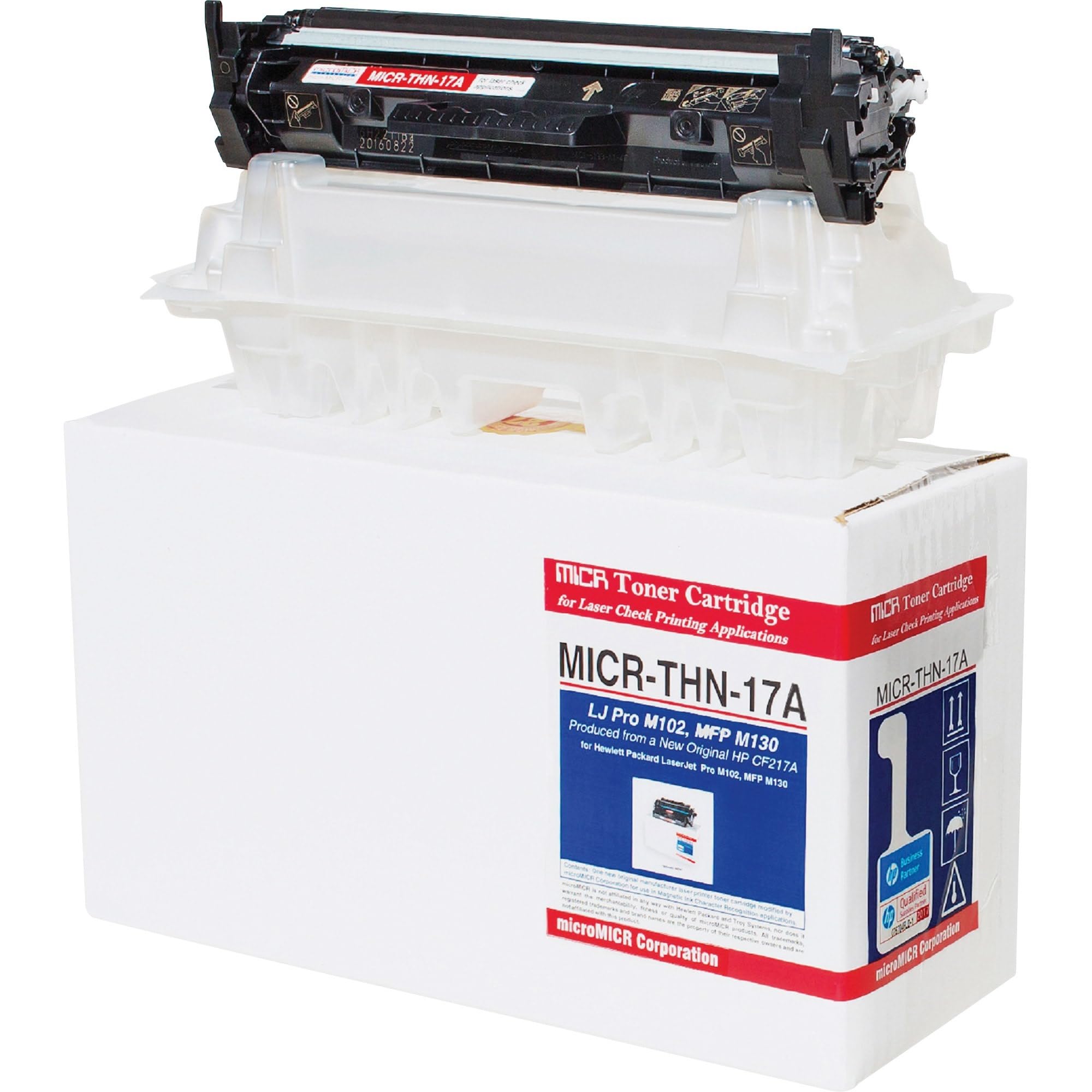 MicroMICR THN-17A CF217A for use in HP Laserjet Pro M102, MFP M130, Black (MICRTHN17A)