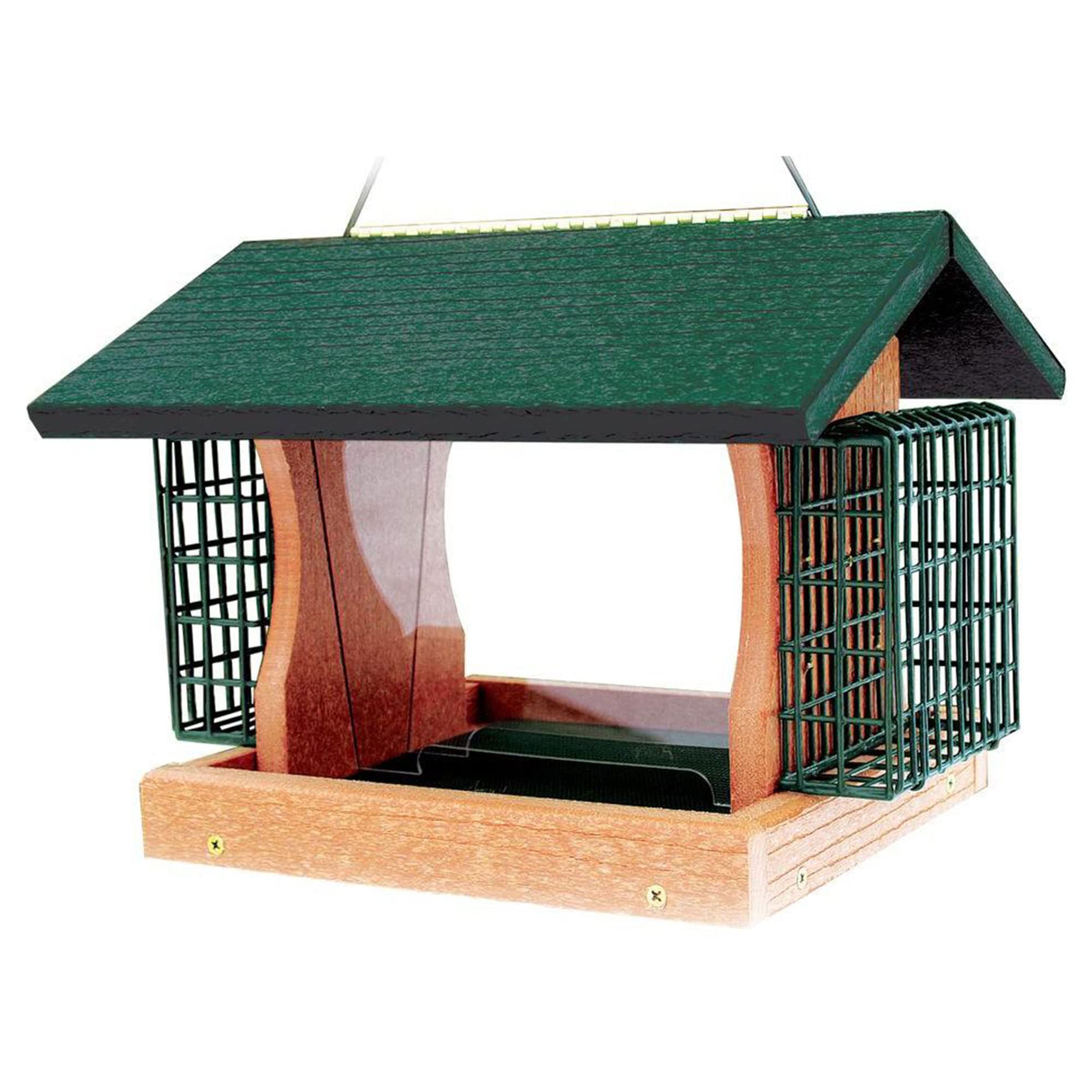 Going Green????????Recycled Plastic Large Premier Feeder w/Suet