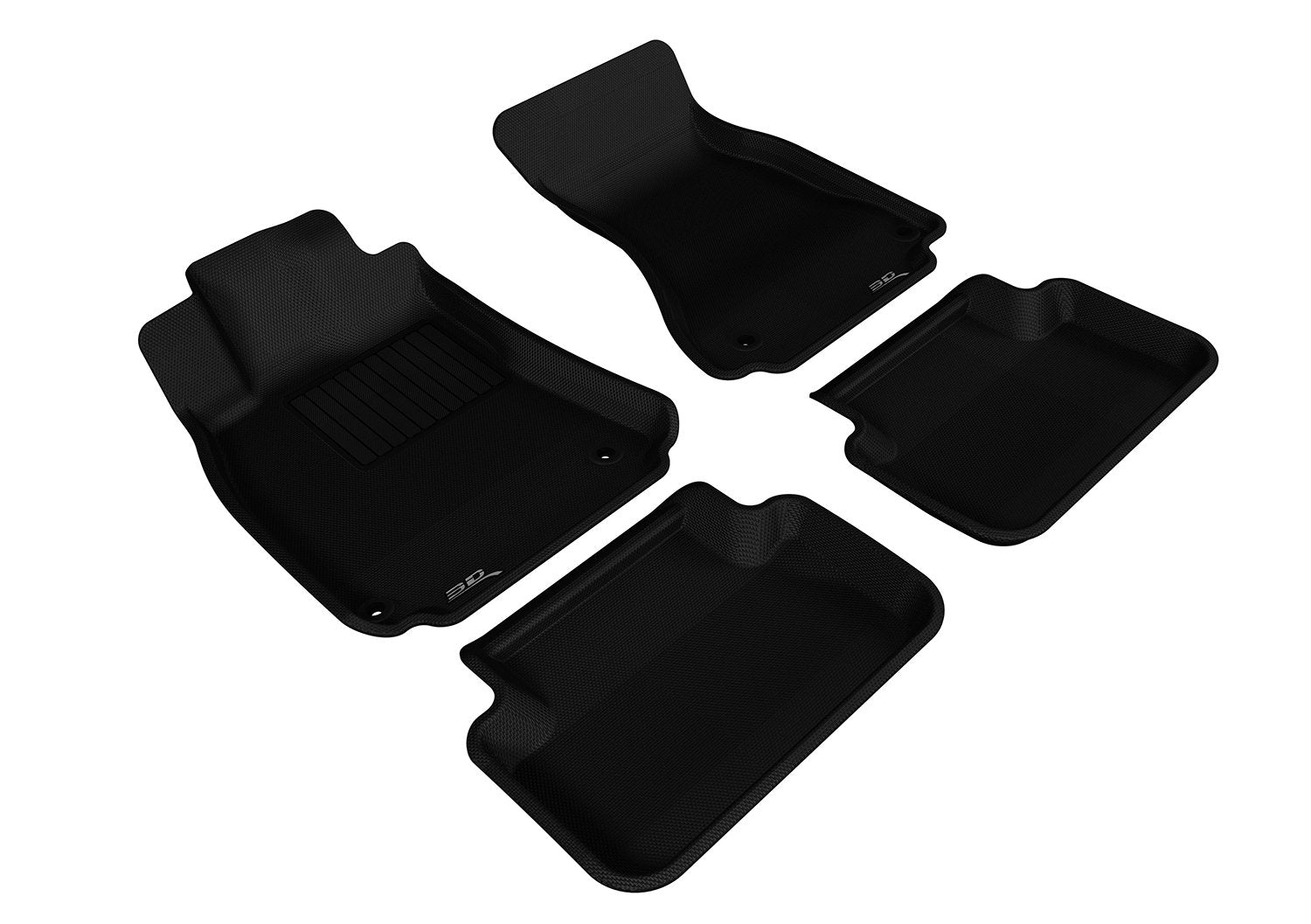 3D MAXpider AUDI A4 / S4 / RS4 2009-2016 KAGU BLACK R1 R2