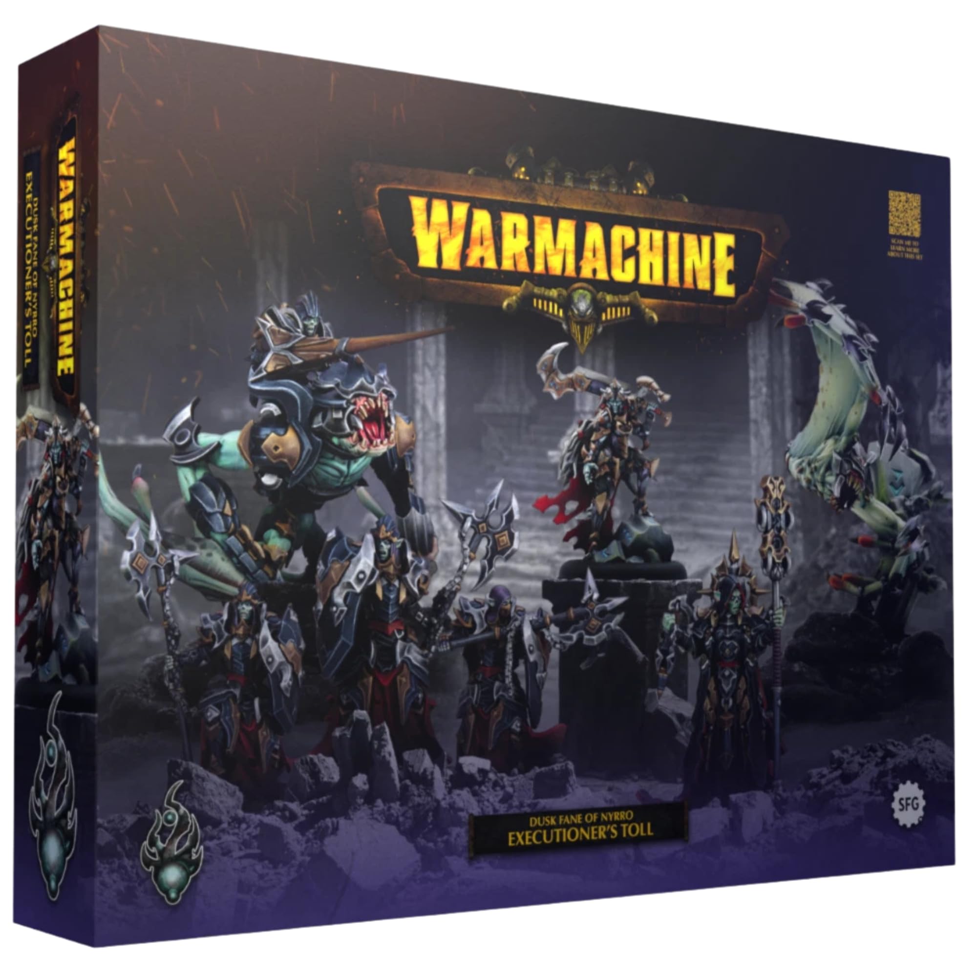 Steamforged Games, Warmachine the Board Game: Dusk Fane of Nyrro - Executioners Toll