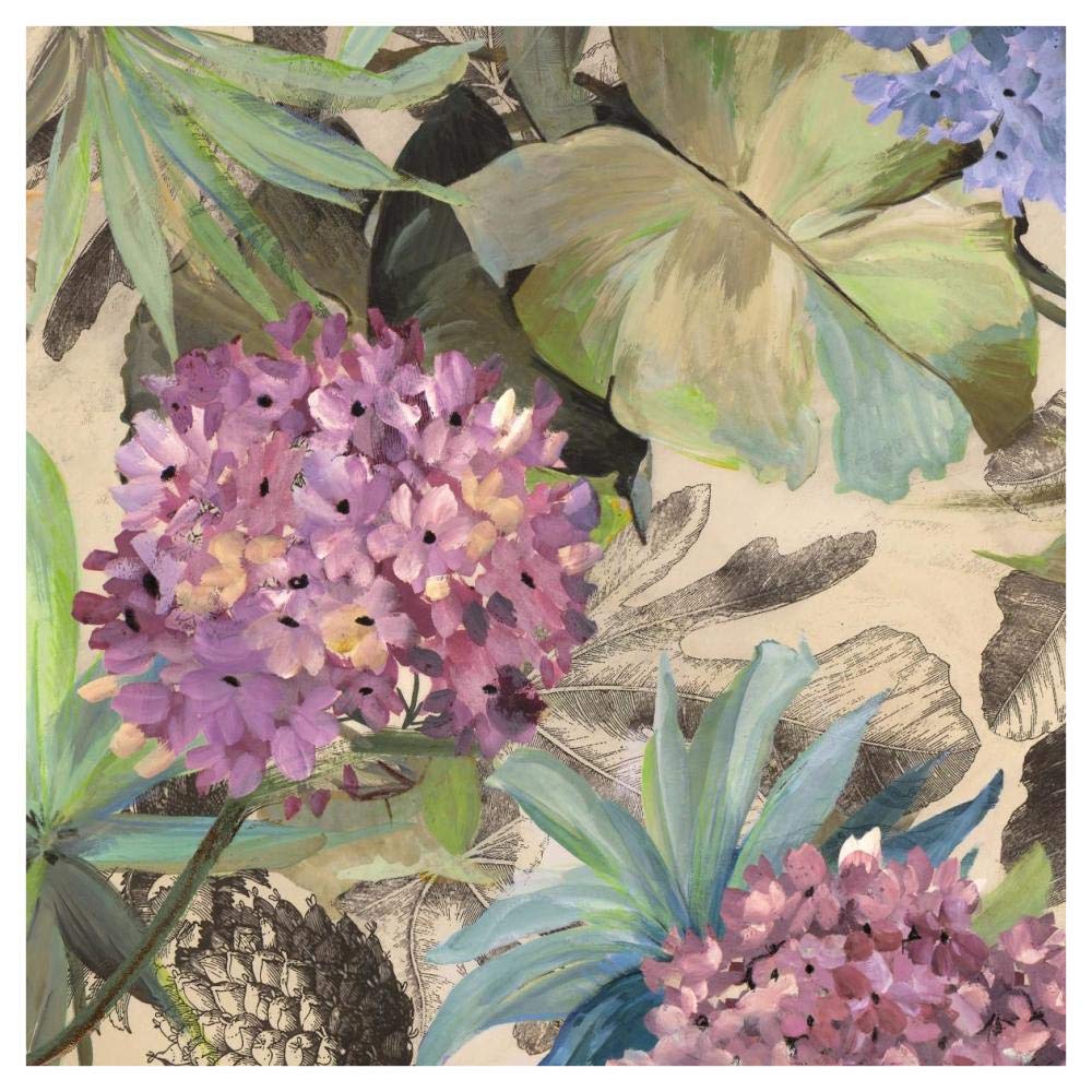 Pink Hydrangeas-Paper Art-42x42”