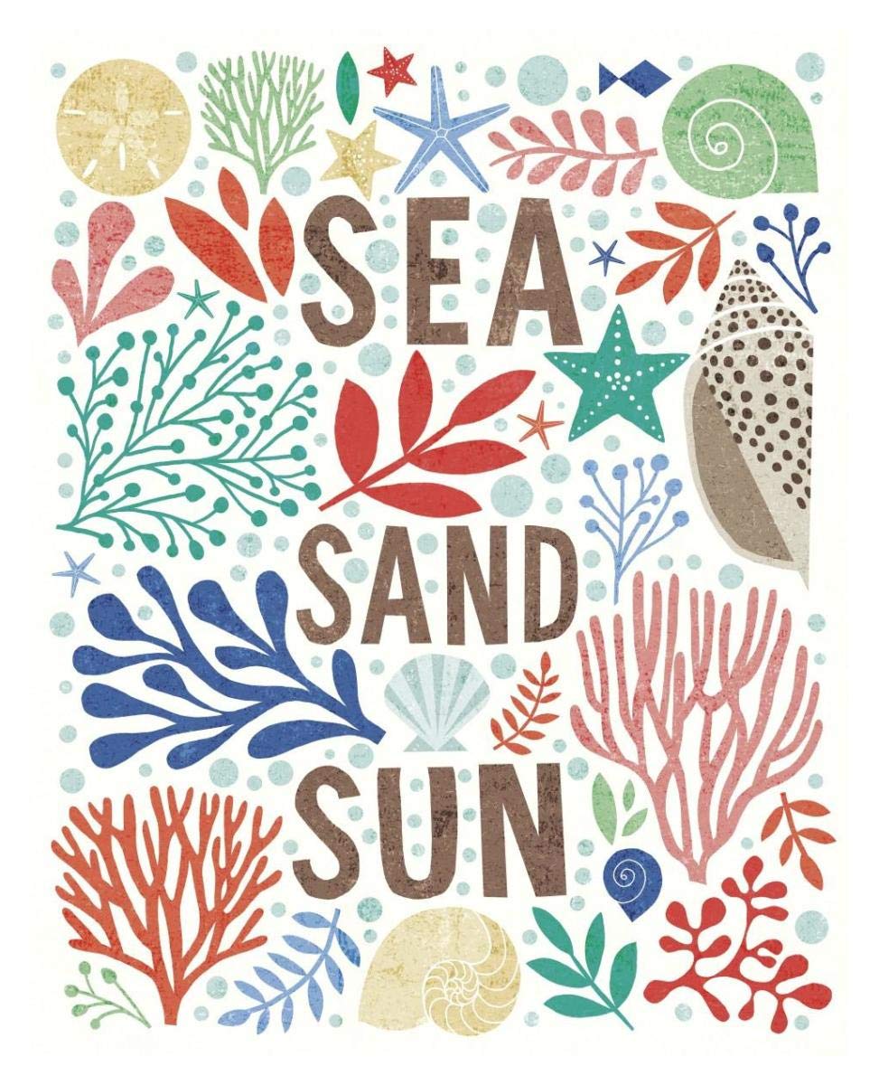 Under Sea Treasures III -Paper Art-30x37”
