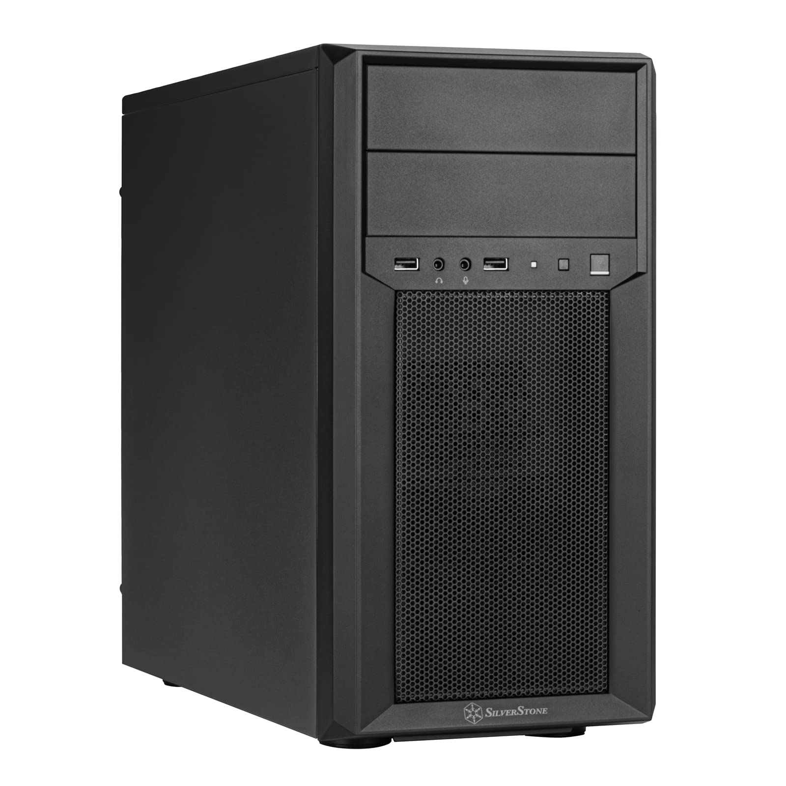 Compact Micro-ATX tower chassis with tremendous storage drive compatibility