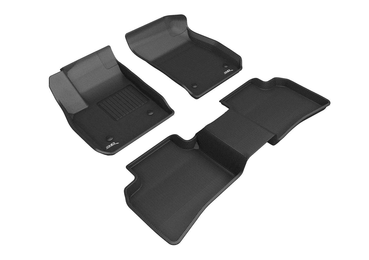 3D MAXpider CADILLAC XT4 2019-2021 KAGU BLACK R1 R2