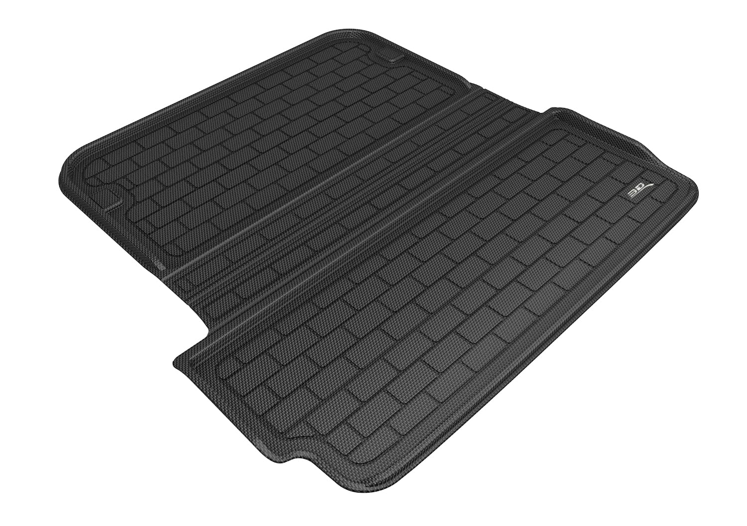 3D MAXpider TESLA MODEL X 2016-2017 BEHIND 2ND ROW KAGU BLACK STOWABLE CARGO LINER