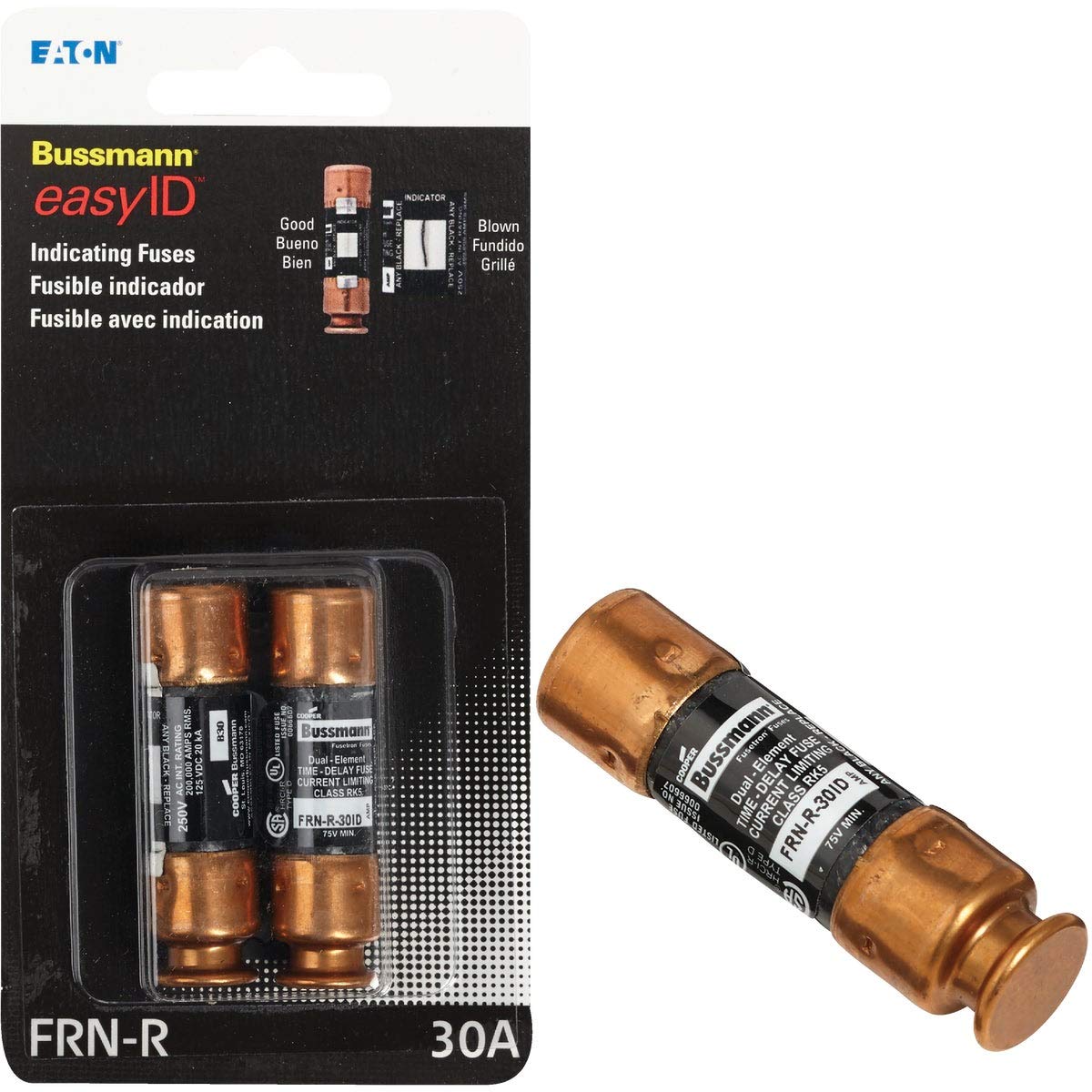 Bussmann Frn-R-30Id Fuse (Pack Of 1)