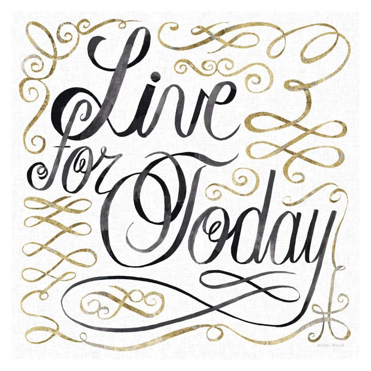 Live for Today -Paper Art-32x32”