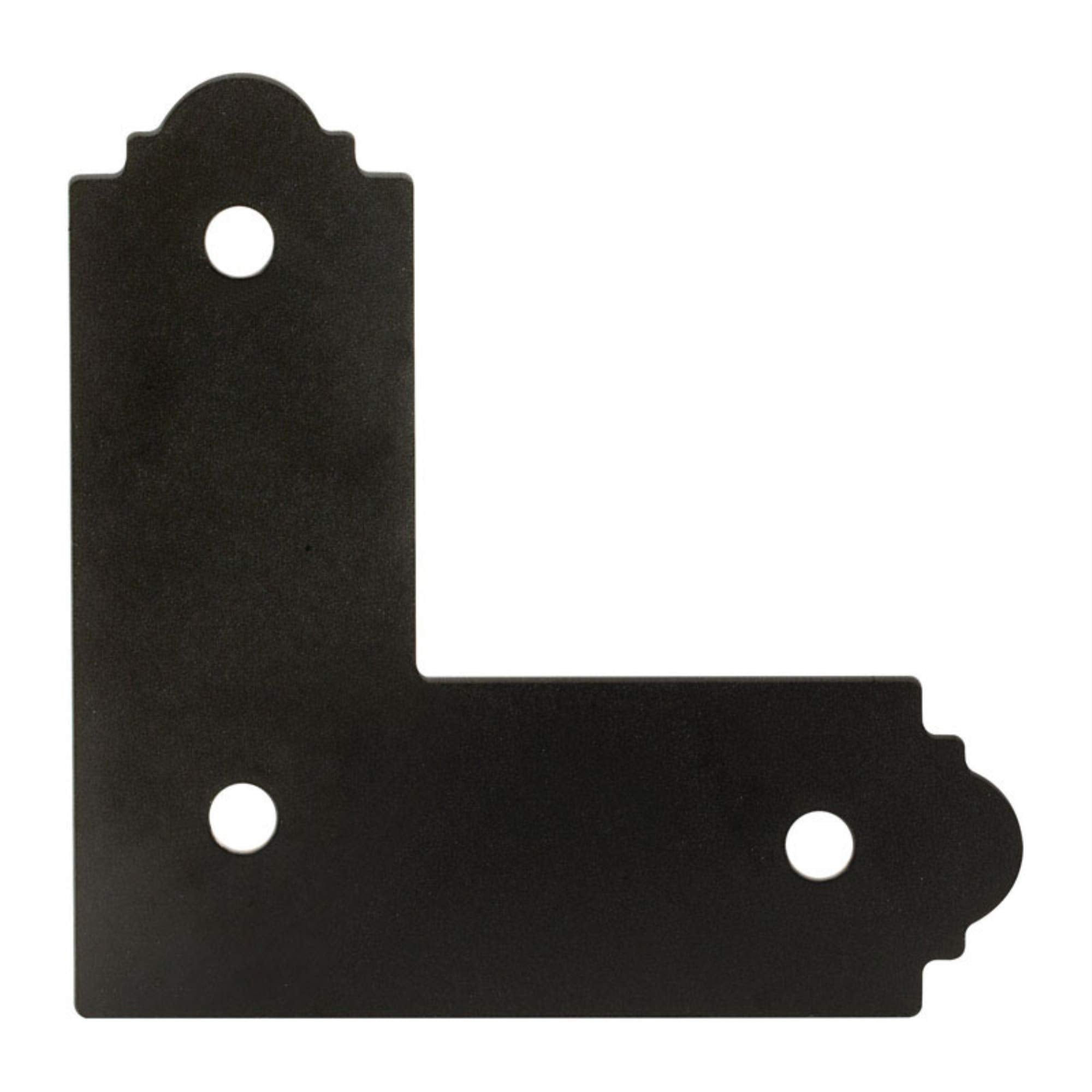 Simpson Strong-Tie Apl4 Outdoor Accents 4X4 Blk Zmax L Strap, 4 X 4