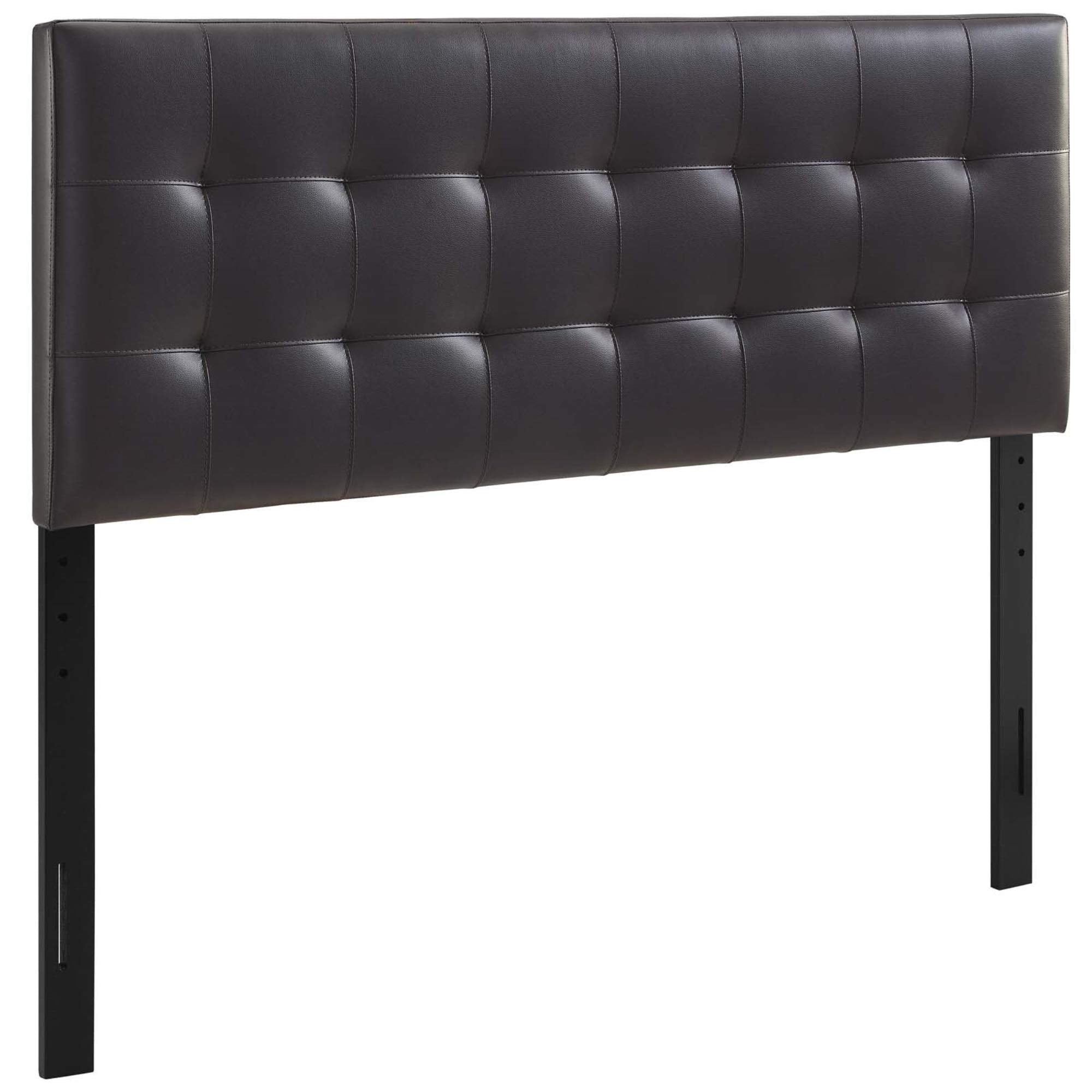 Casafoyer Lily Full Upholstered Faux Leather Tufted Headboard - Elegant and Durable