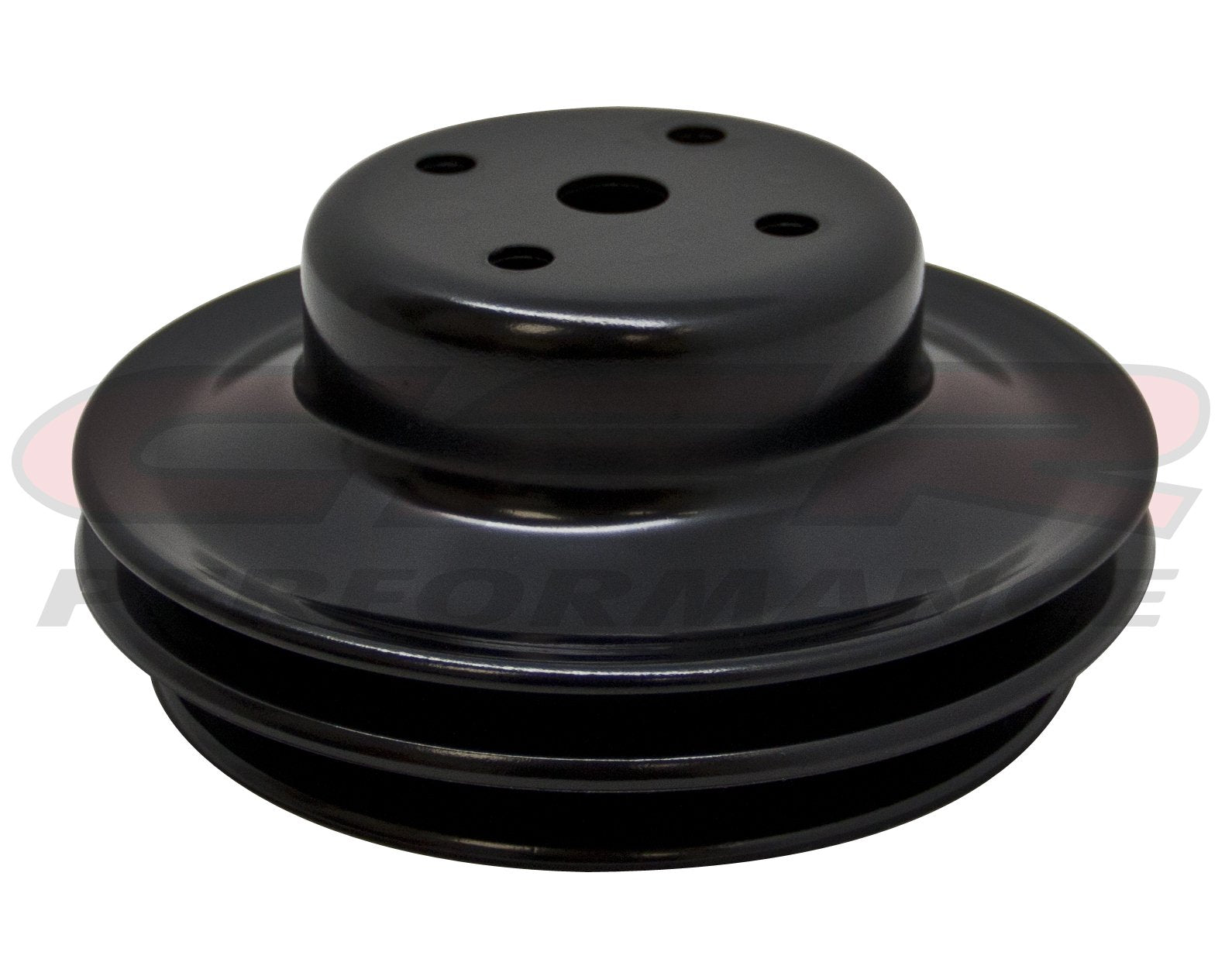 1969-85 Compatible/Replacement for CHEVY BIG BLOCK 2 GROOVE EDP BLACK PULLEY LONG PUMP BBC