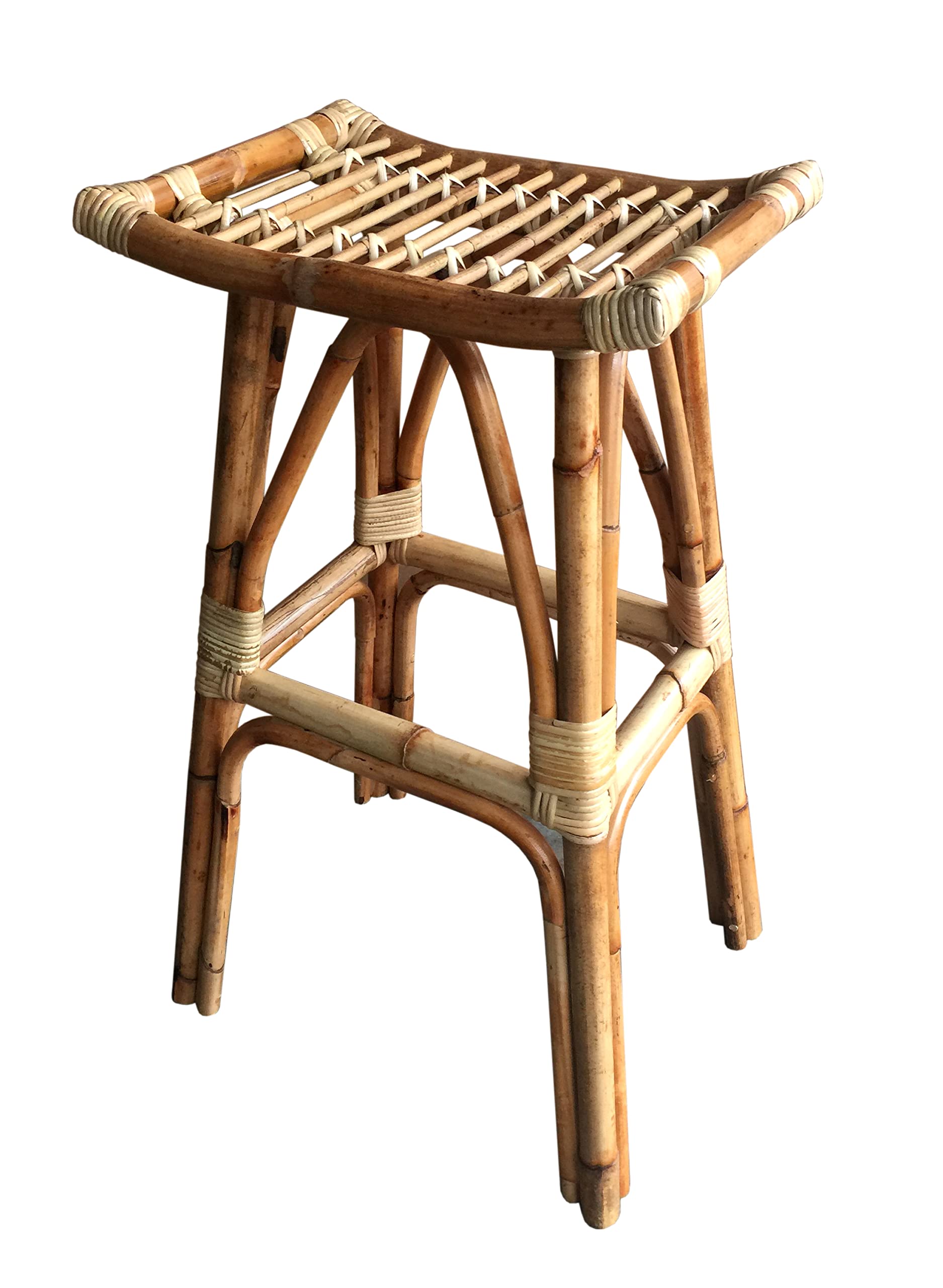 D-ART COLLECTION, INC South Bay Rattan Bar Stool