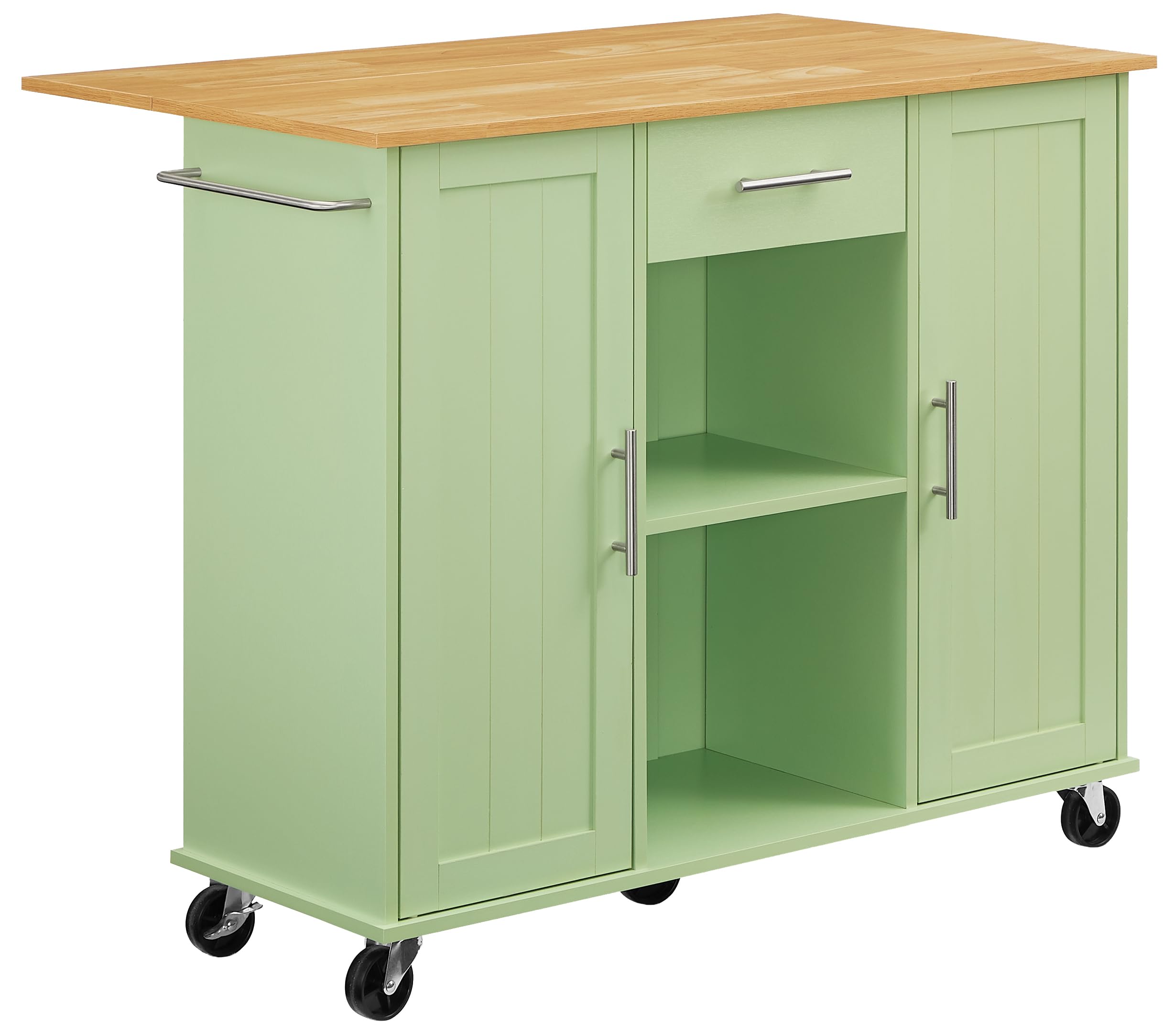 Stella Kitchen Cart Mint/Natural