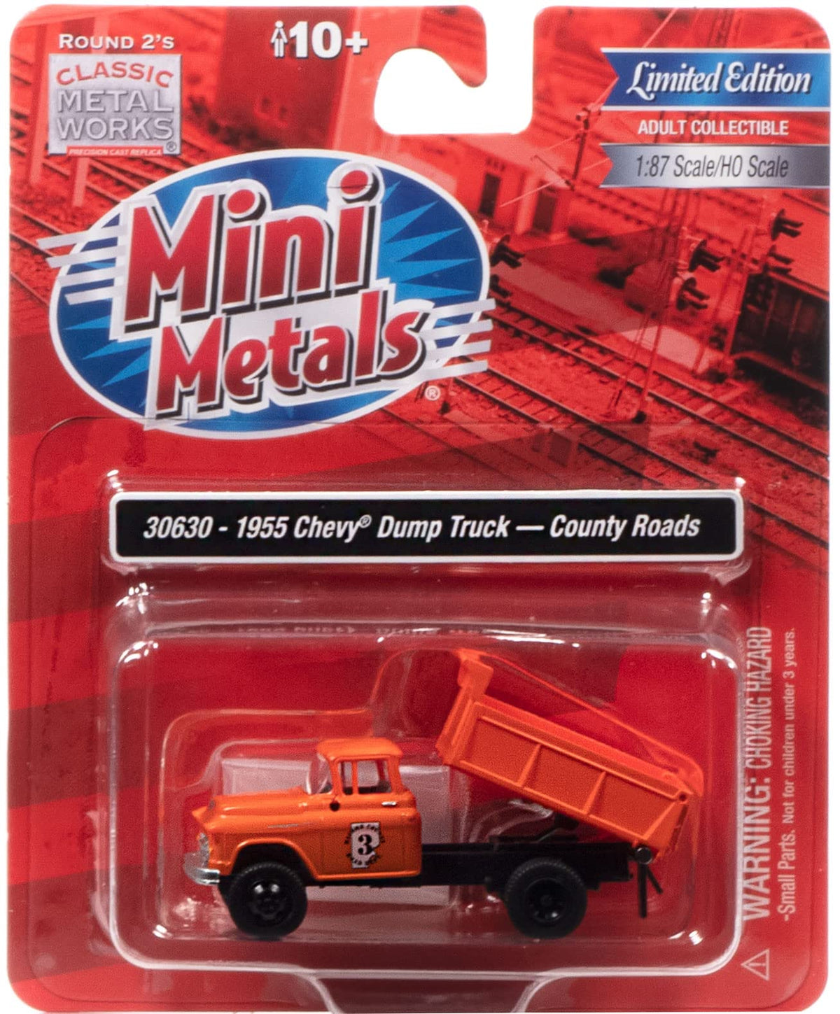 Mini Metals, 1:87 Scale - 1955 Chevy Dump Truck (Country Roads)