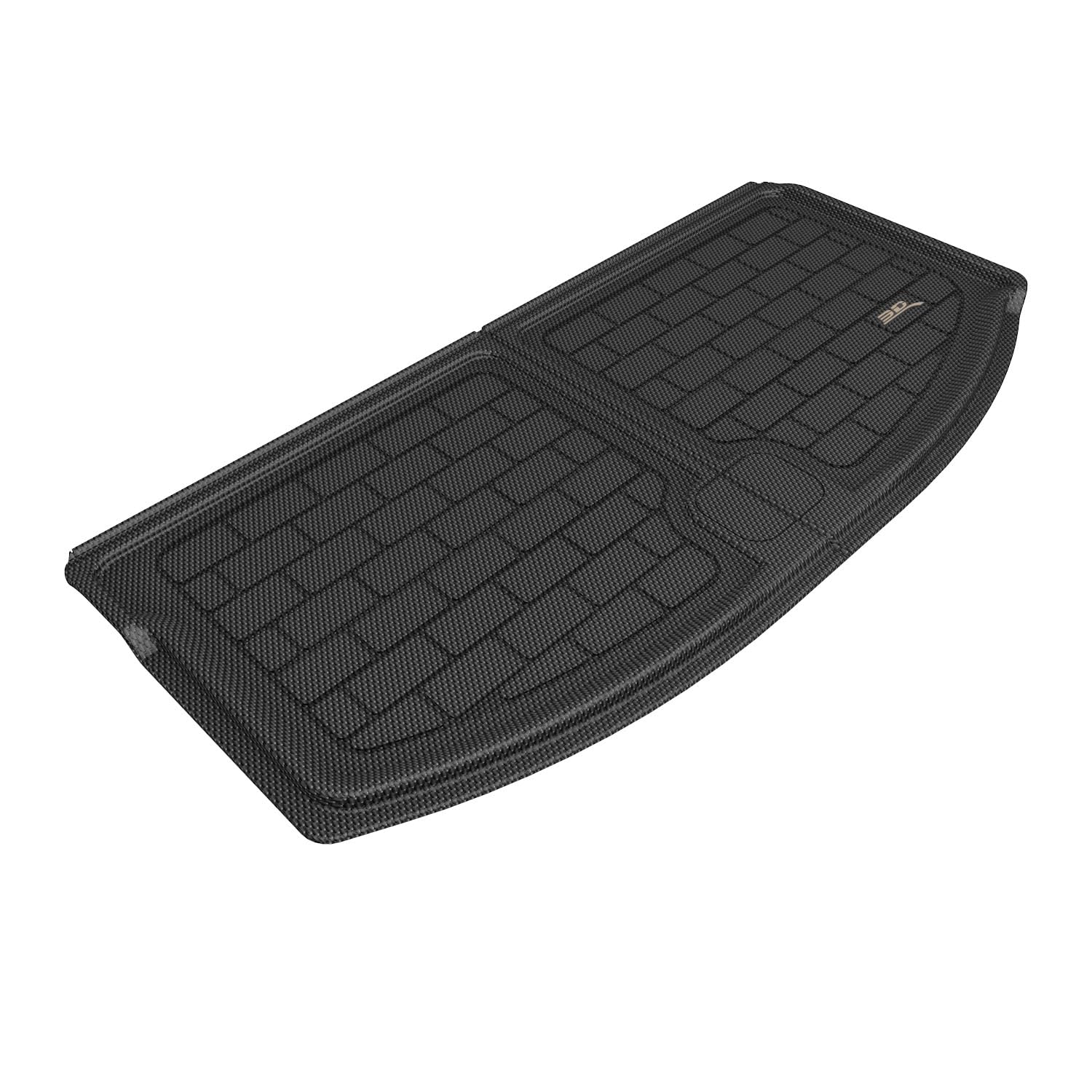 3D MAXpider Compatible with MAZDA CX-90 2024-2025 KAGU BLACK FOLDABLE CARGO LINER